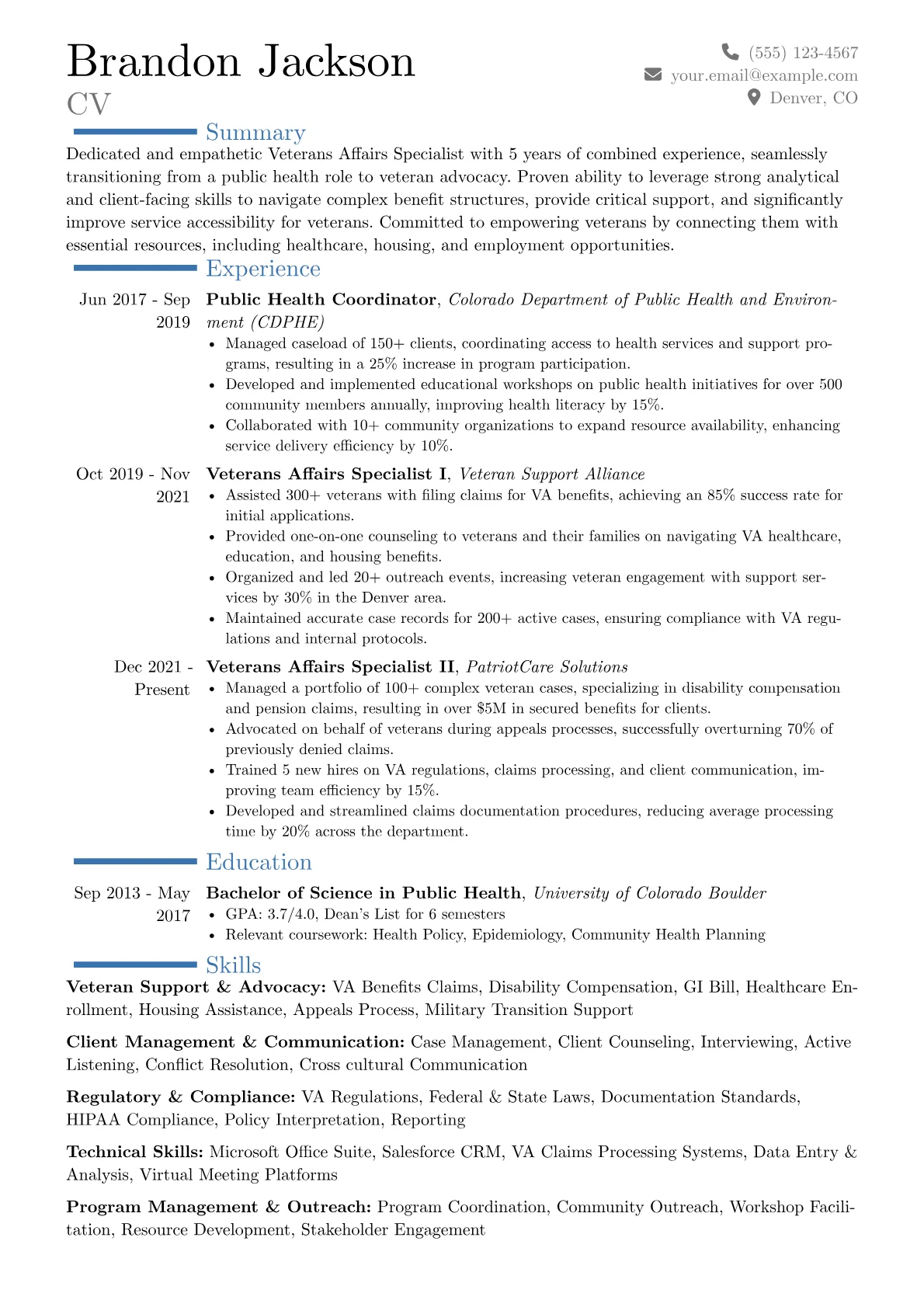 Career changer version - Page 1