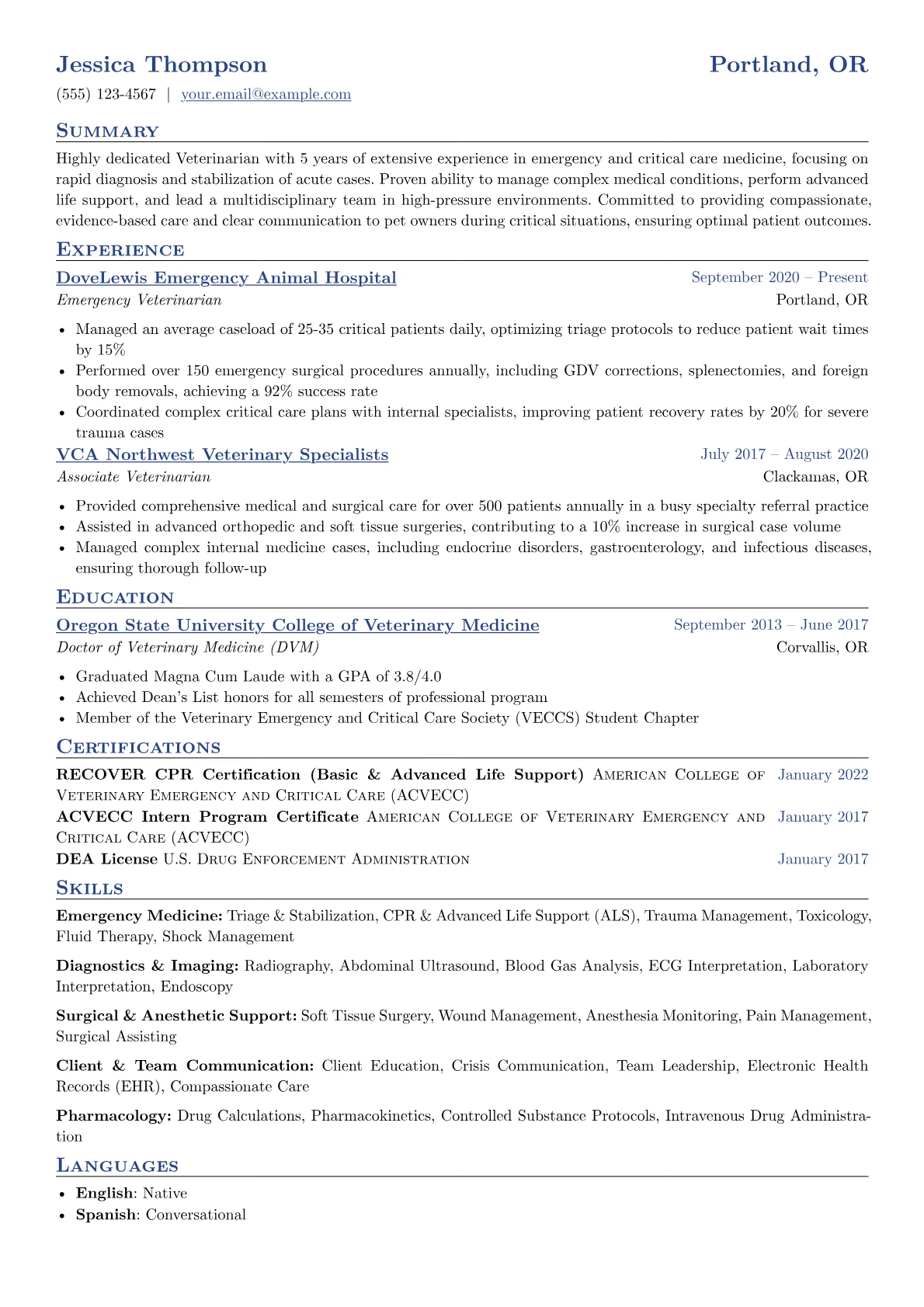 Emergency & Critical Care version - Page 1