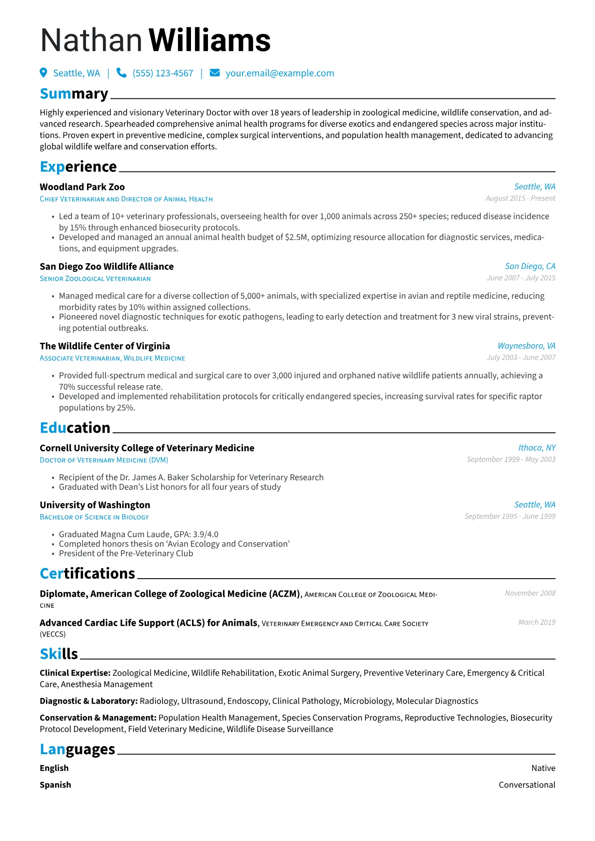 Zoological and Wildlife version - Page 1