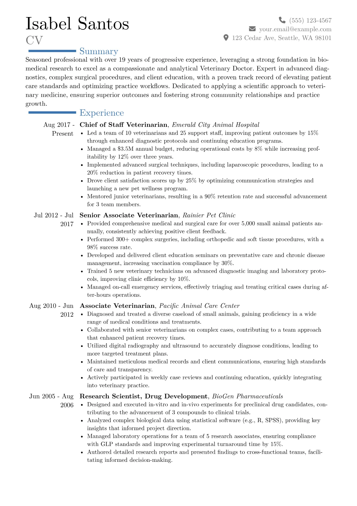 Career changer version - Page 1