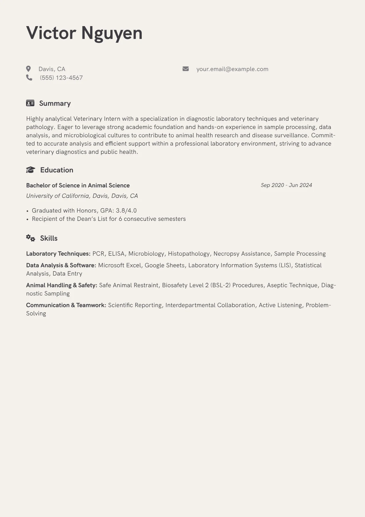 Diagnostic Lab Focus version - Page 1