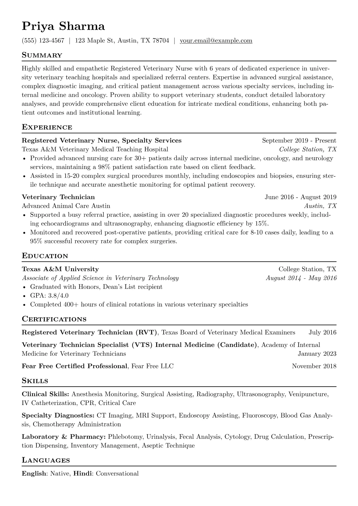 Specialty & University version - Page 1