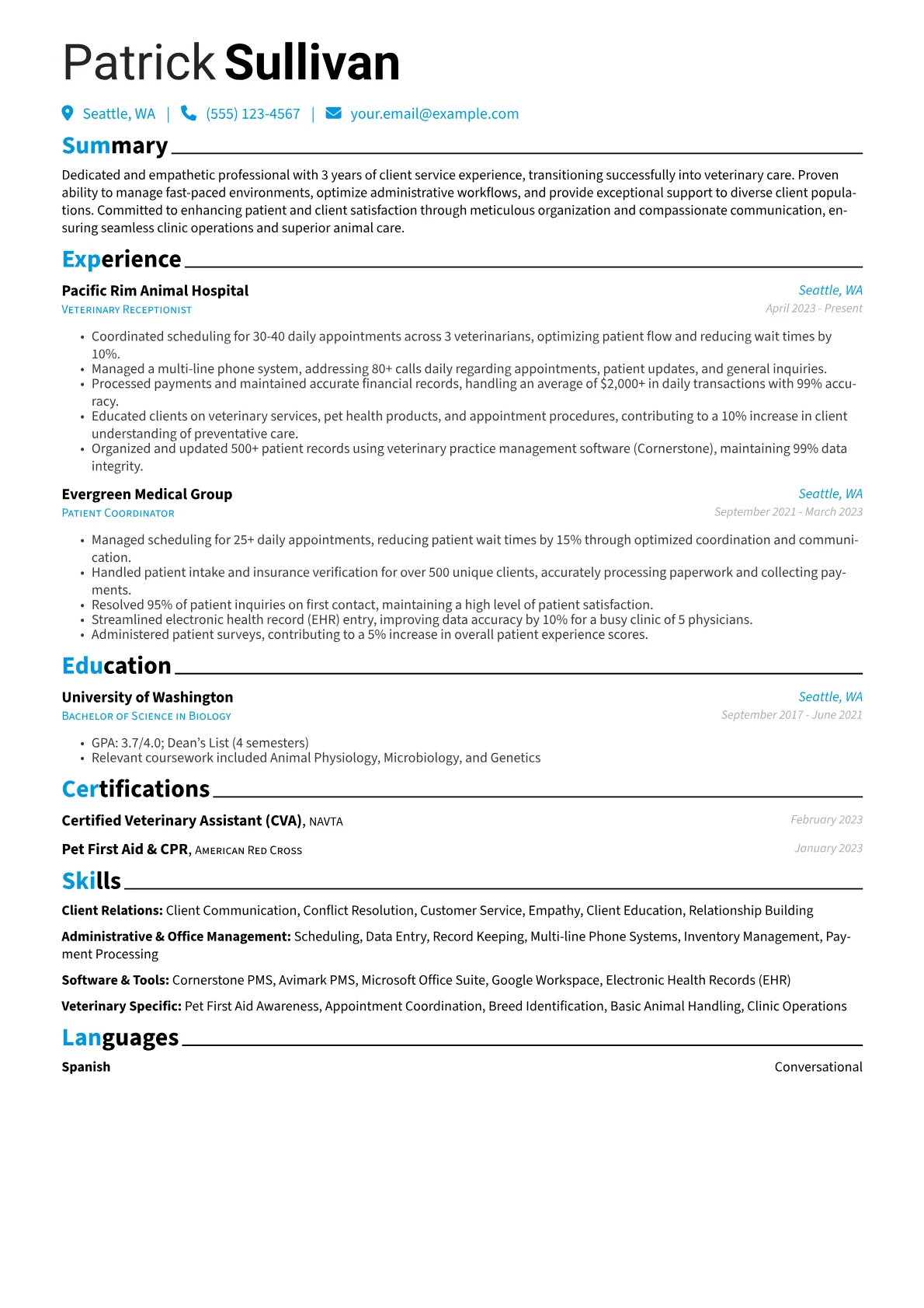 Career changer version - Page 1