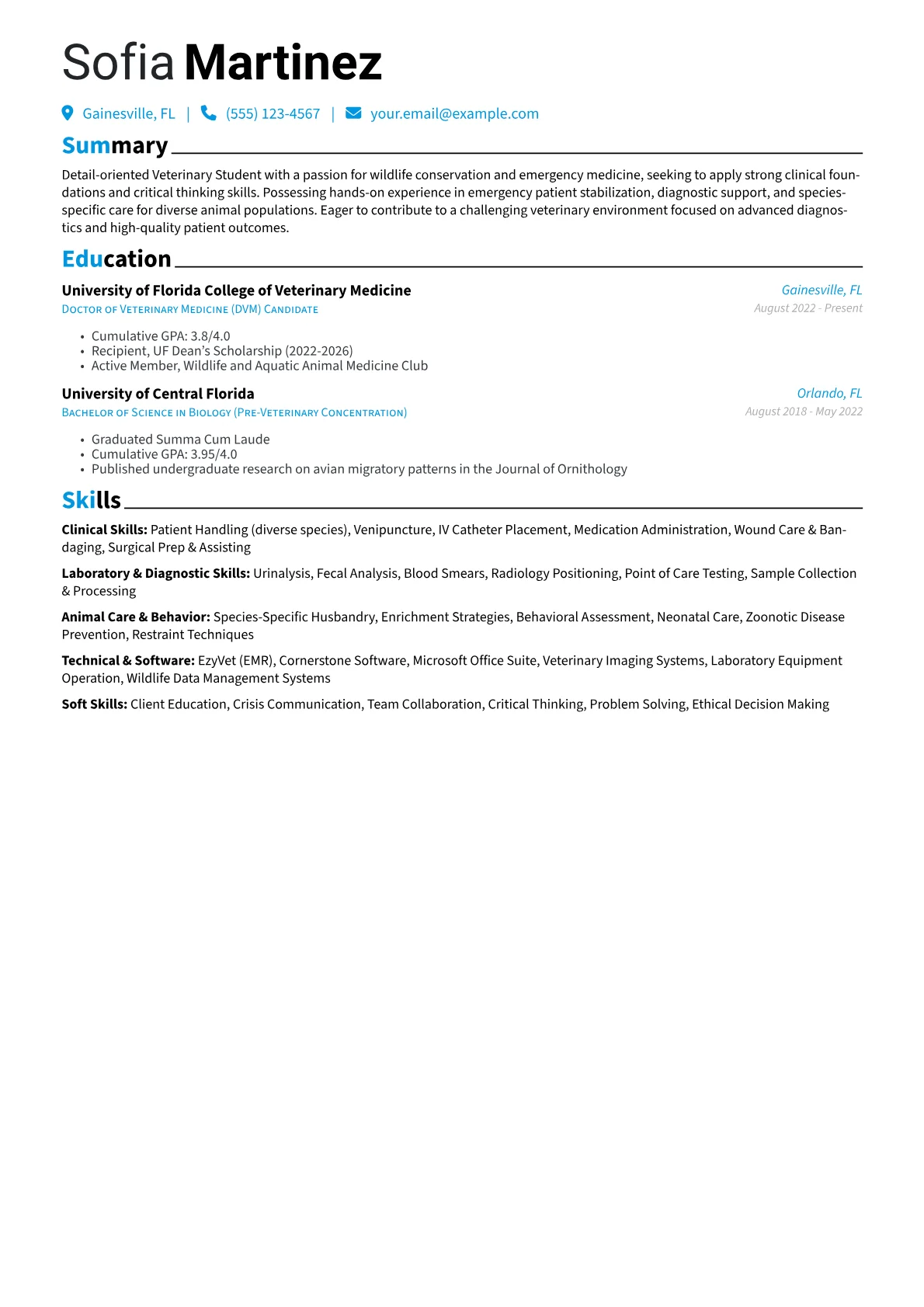 Wildlife & Emergency version - Page 1