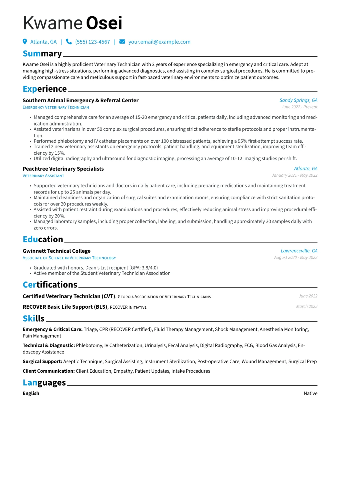 Emergency & Specialty version - Page 1