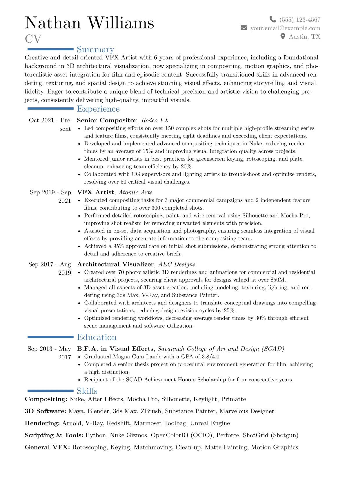 Career changer version - Page 1