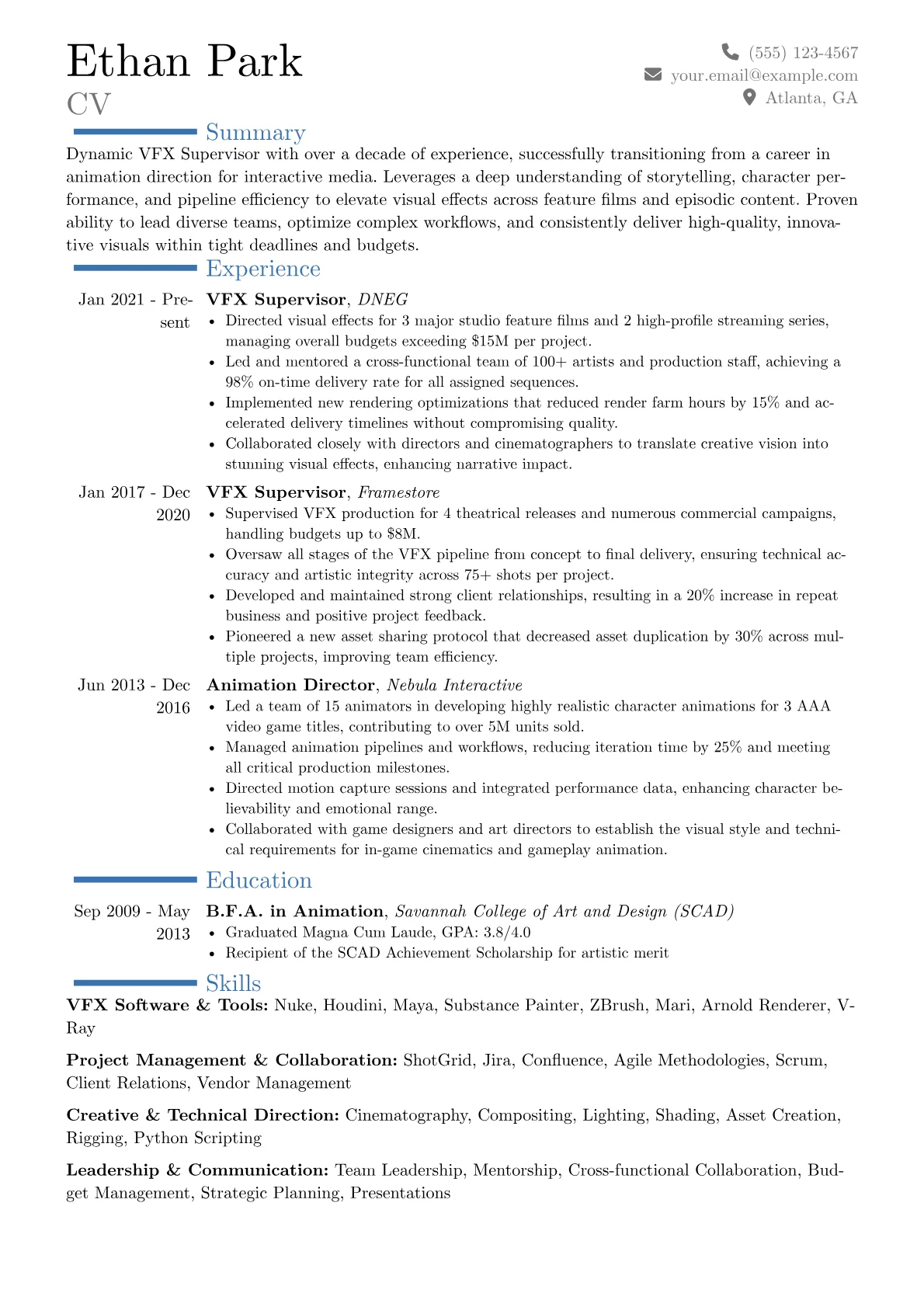 Career changer version - Page 1
