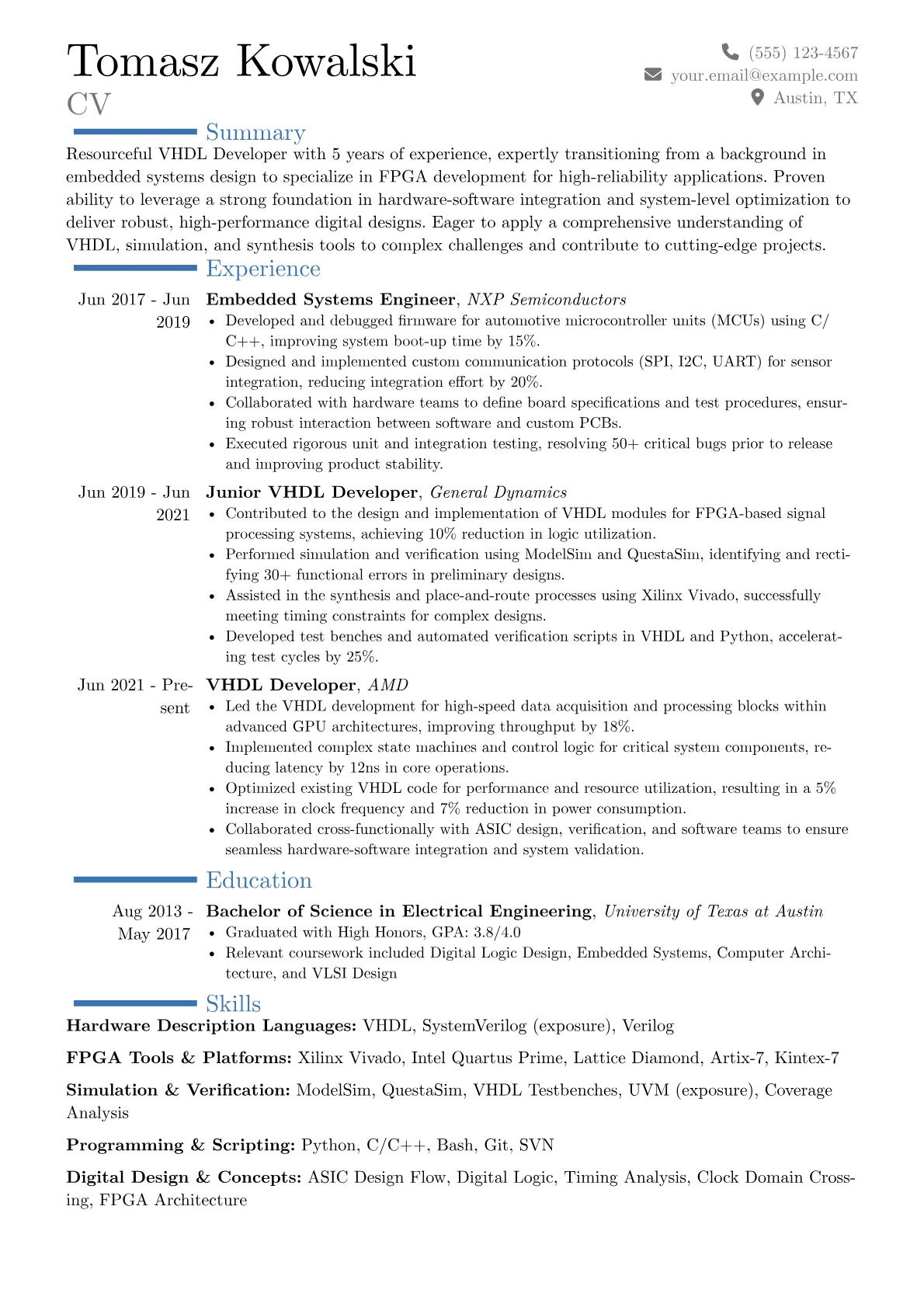 Career changer version - Page 1