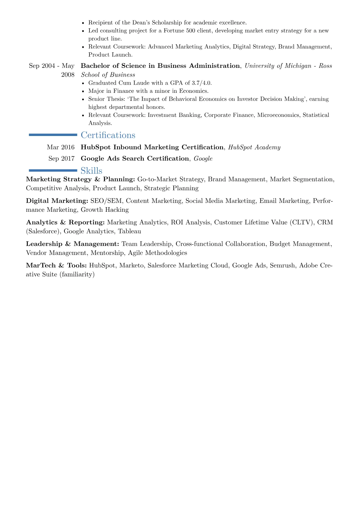 Career changer version - Page 2