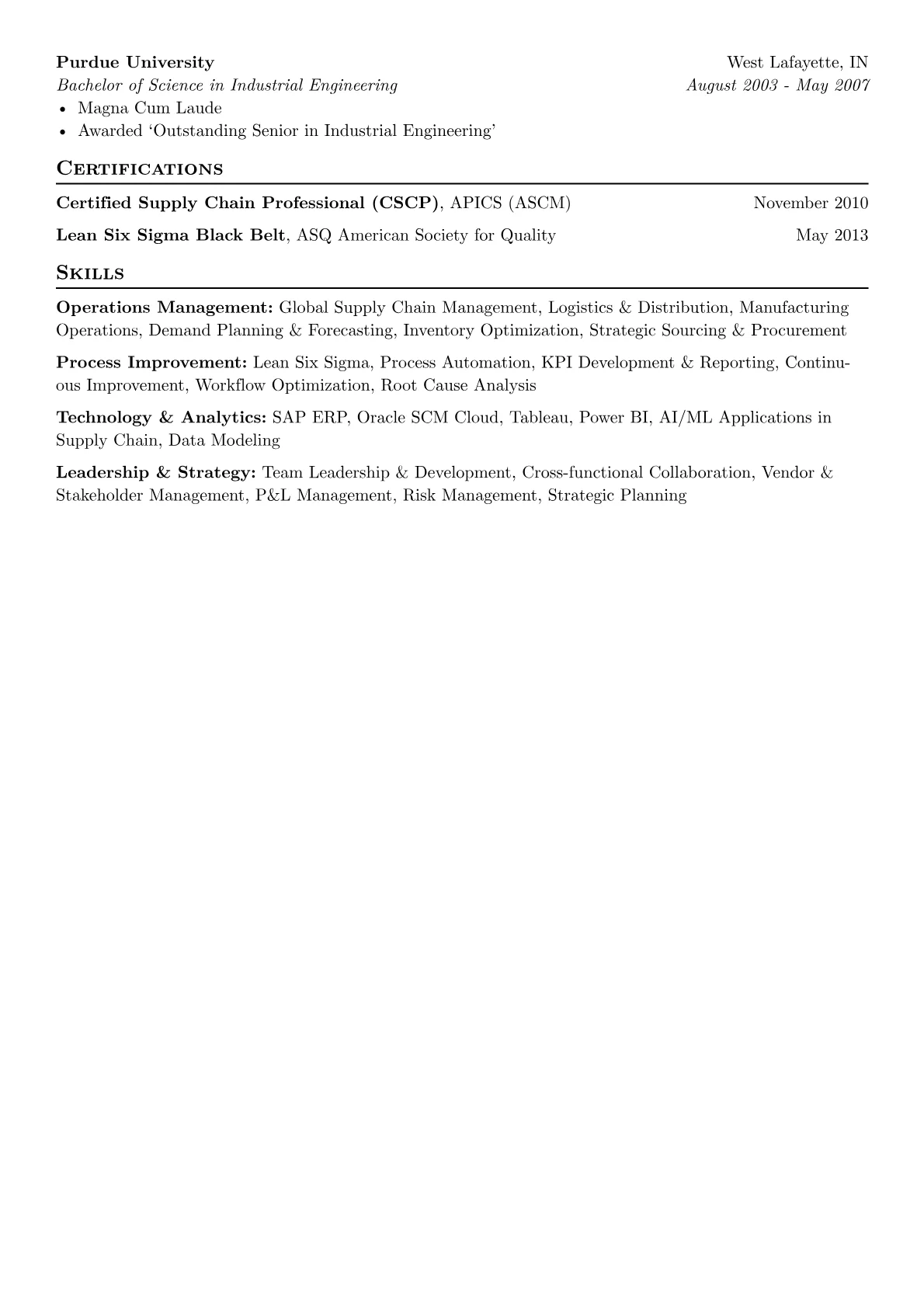 Operations Management version - Page 2