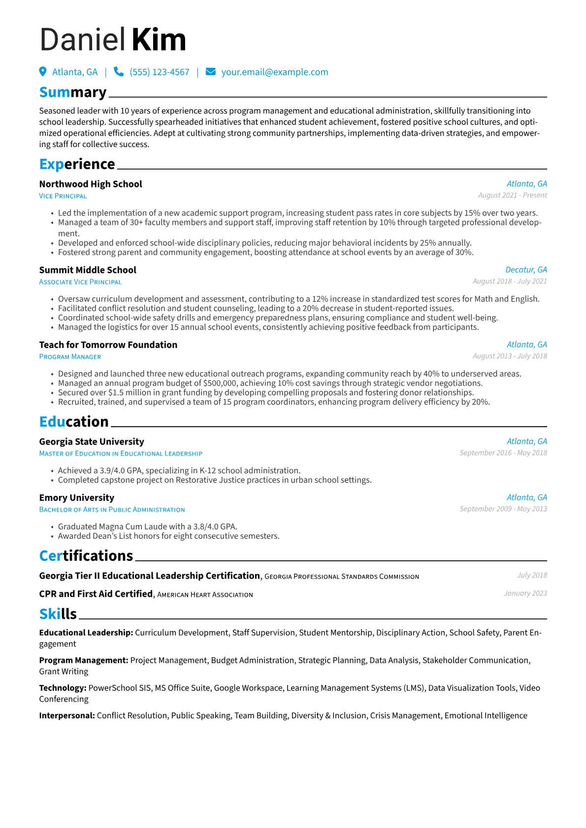 Career changer version - Page 1