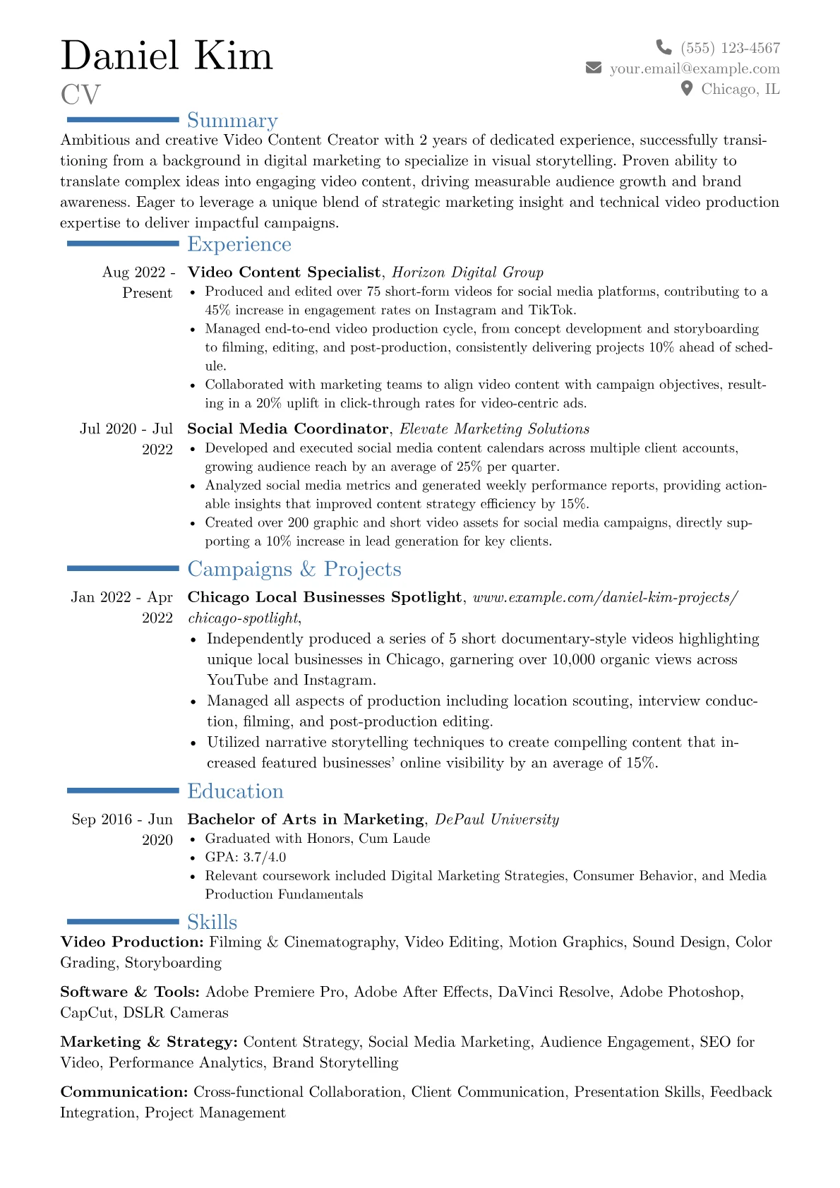 Career changer version - Page 1