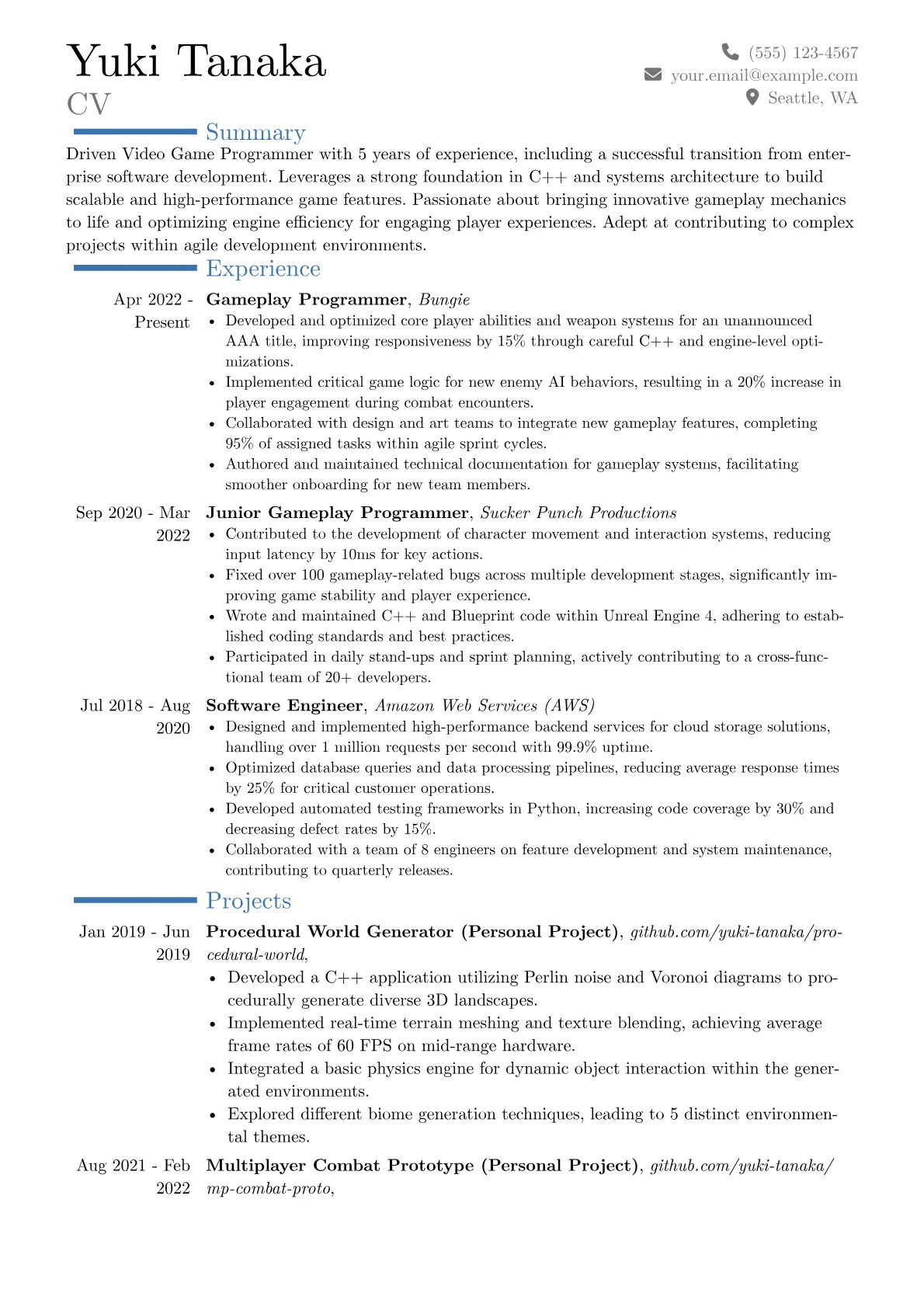 Career changer version - Page 1