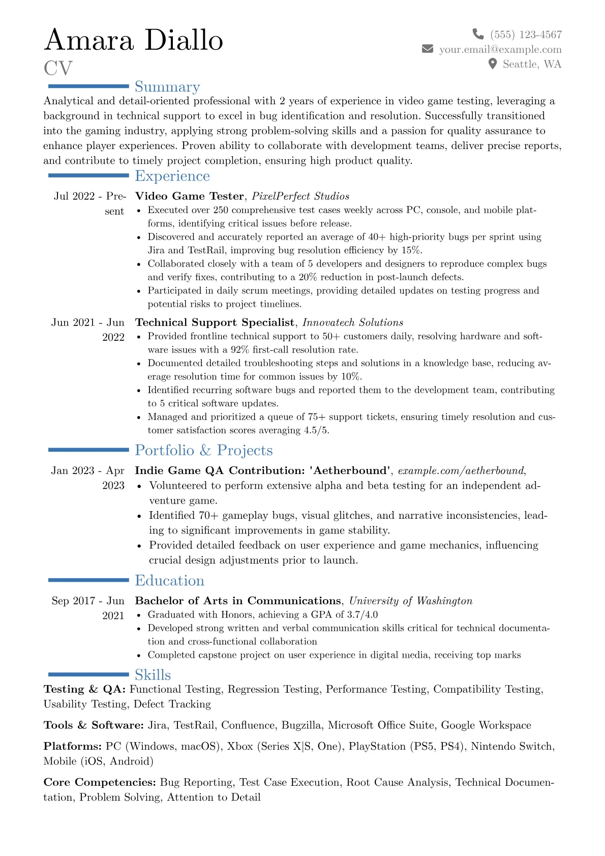 Career changer version - Page 1