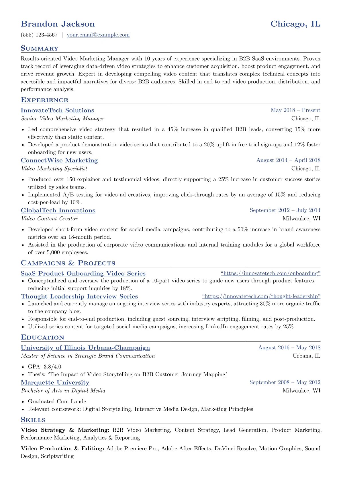 B2B SaaS Video version - Page 1