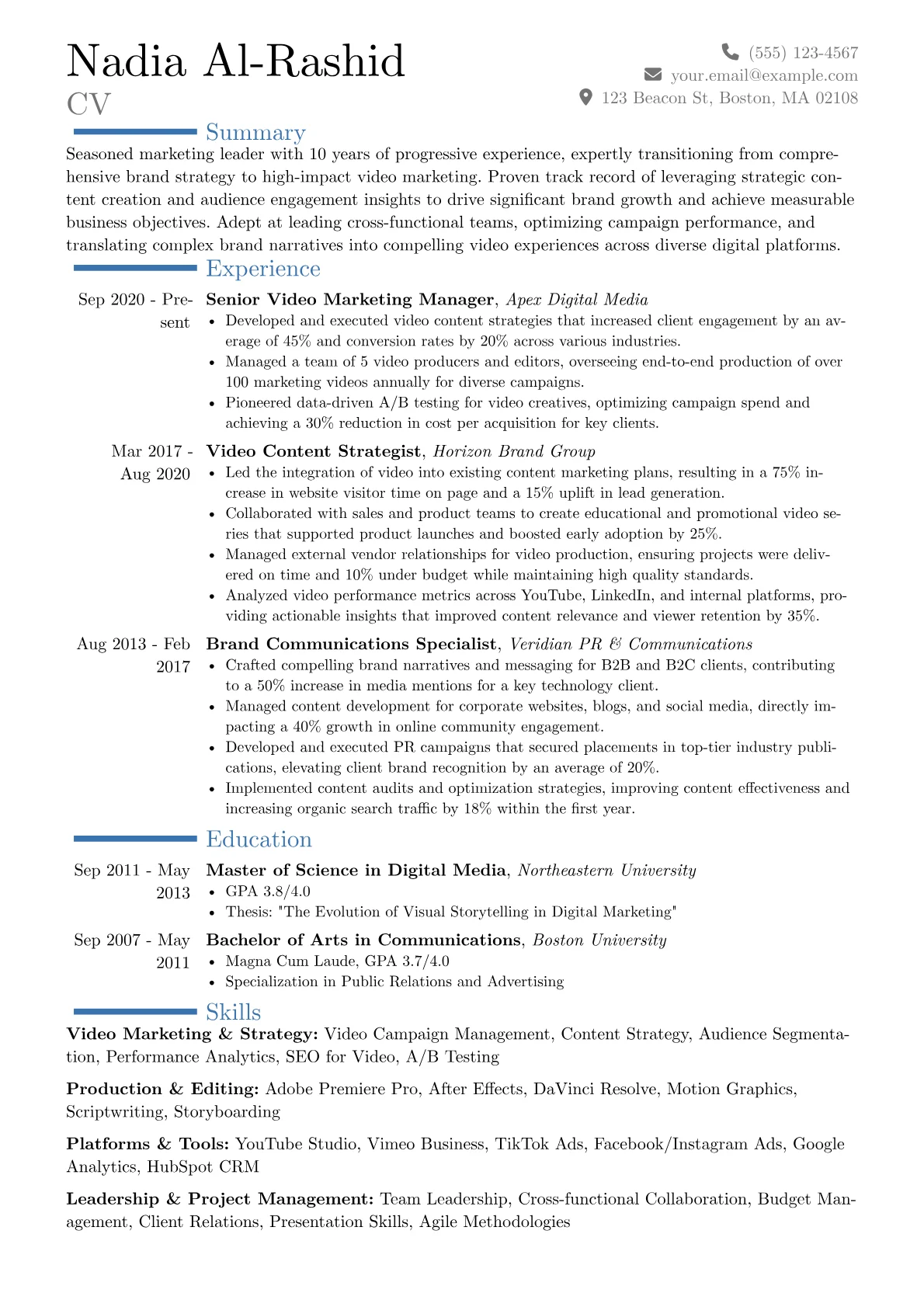 Career changer version - Page 1
