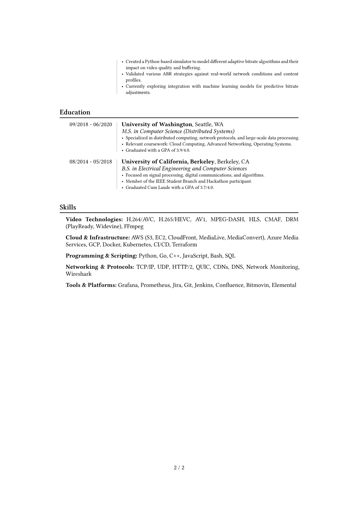 Career changer version - Page 2