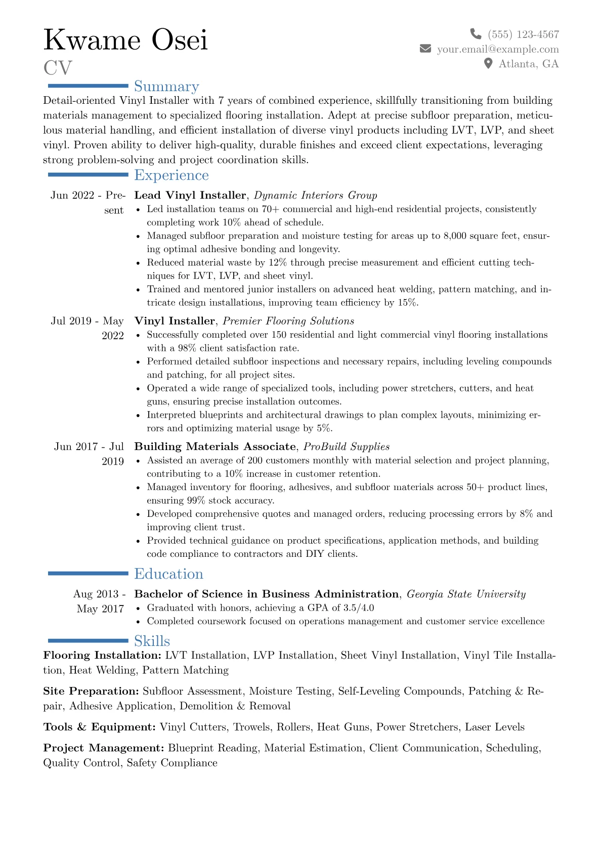 Career changer version - Page 1