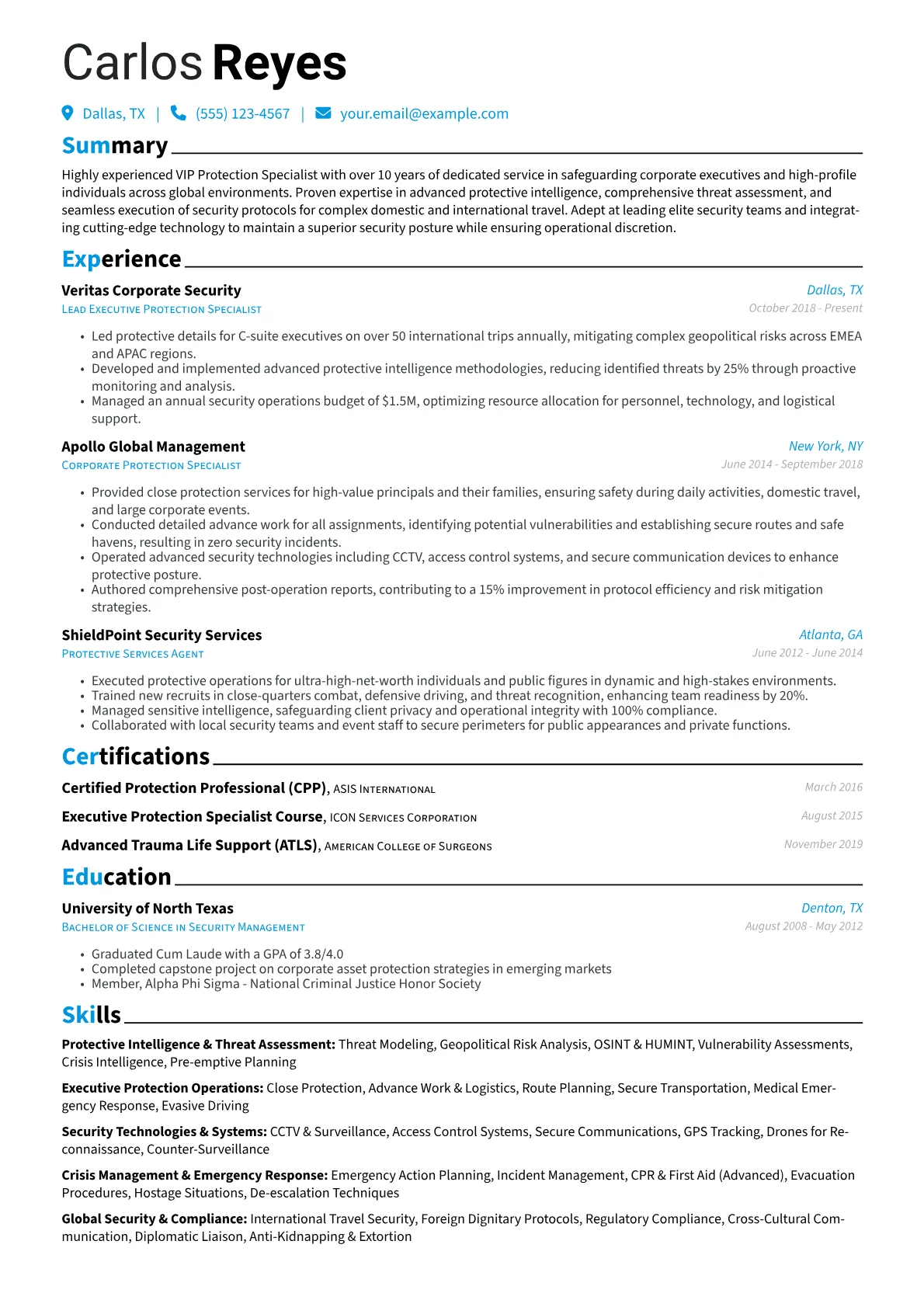 Corporate Executive version - Page 1