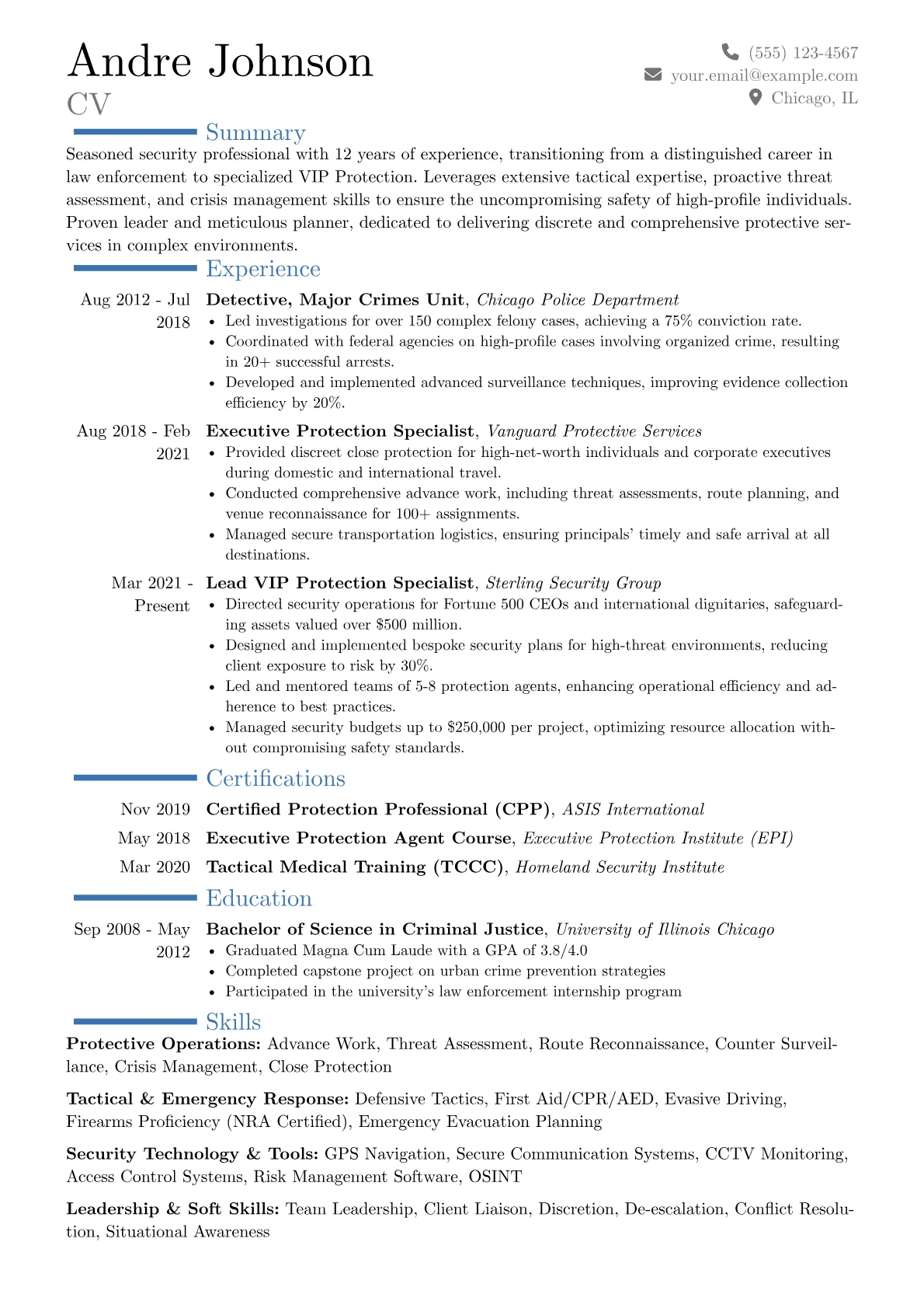 Career changer version - Page 1