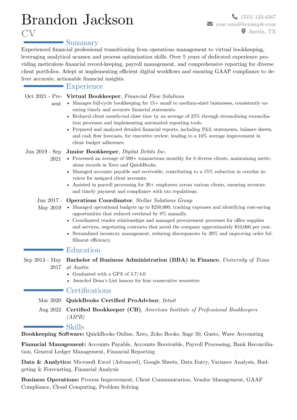 Career changer version - Page 1