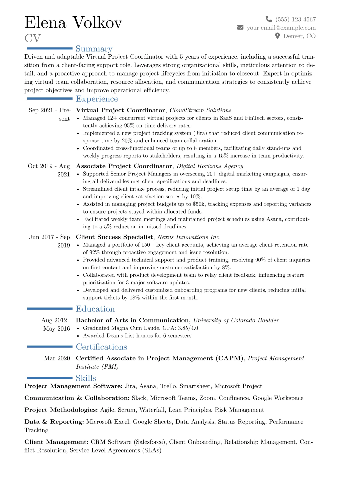 Career changer version - Page 1