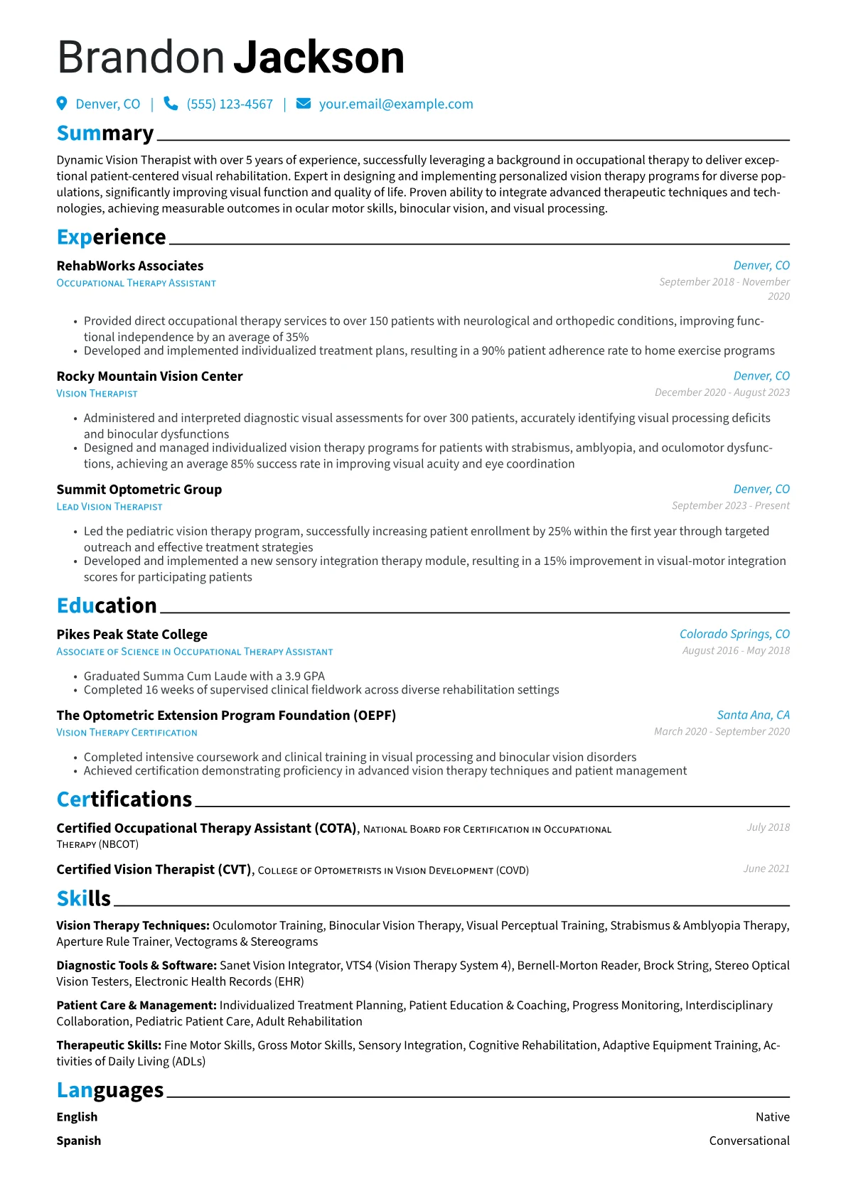 Career changer version - Page 1