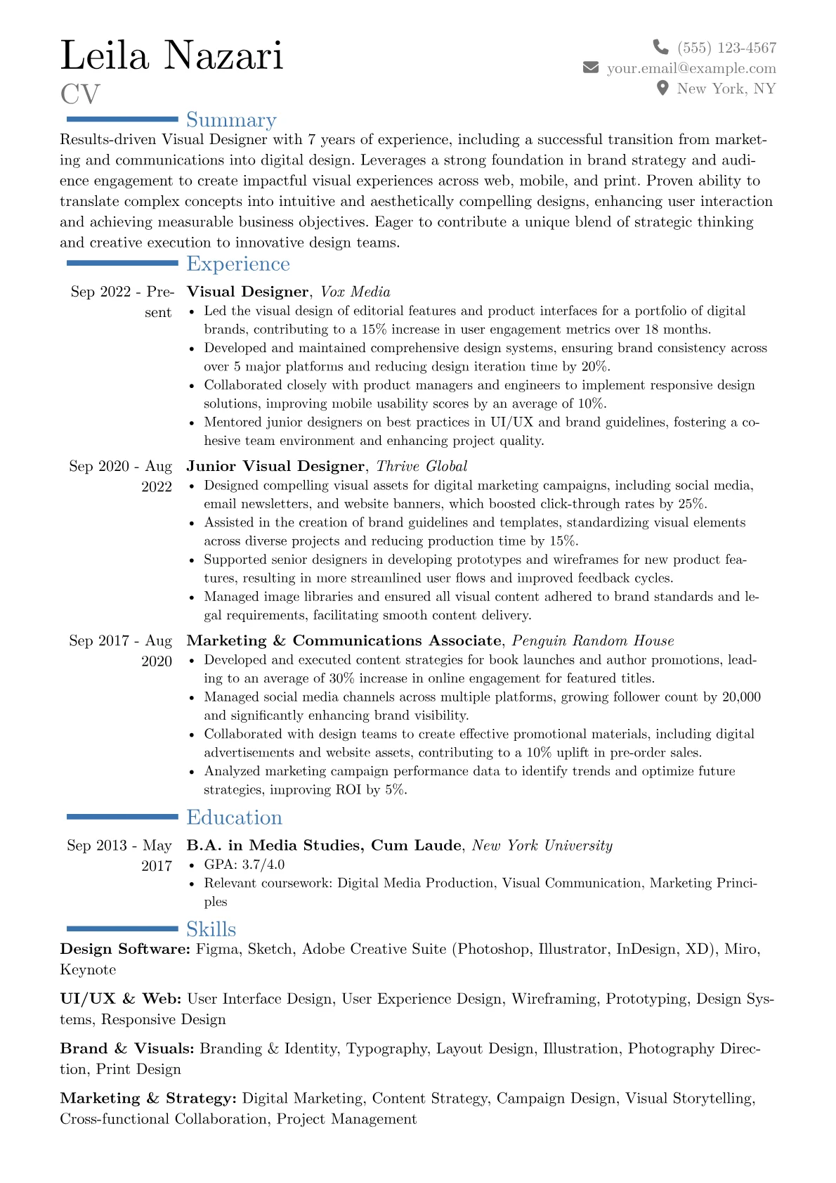 Career changer version - Page 1