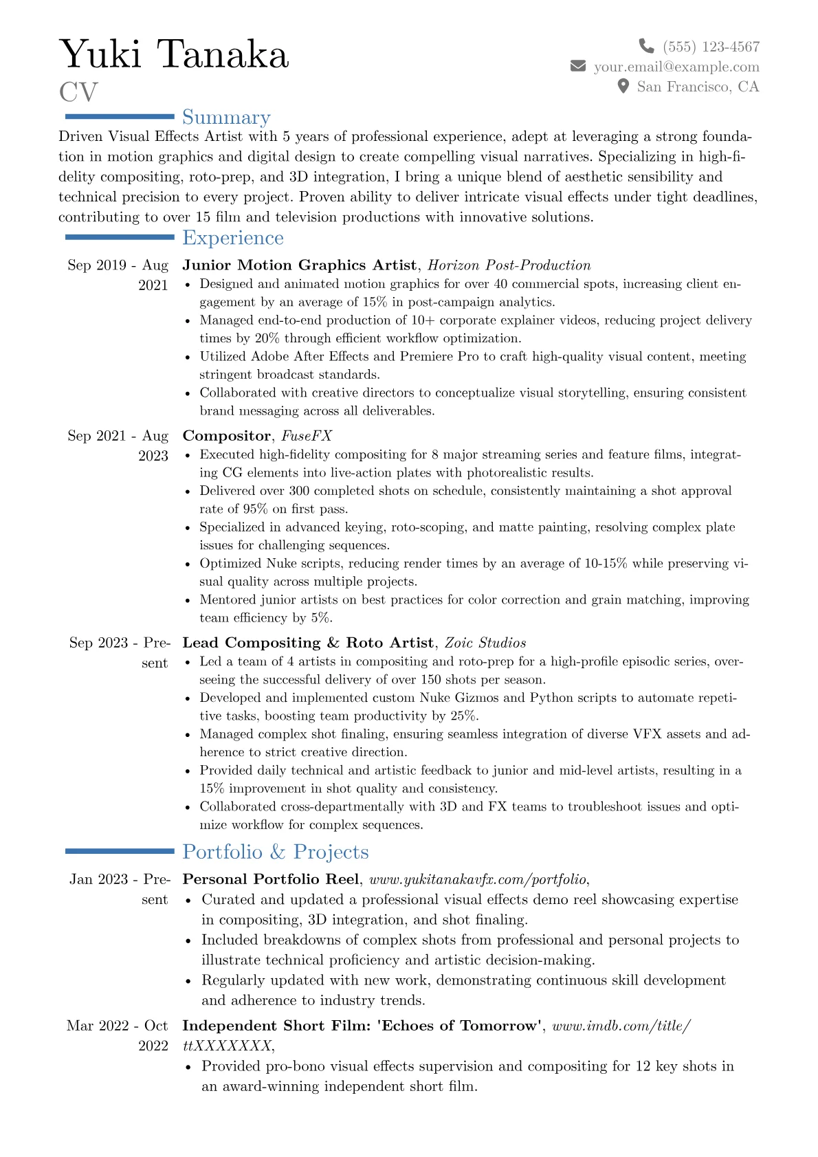 Career changer version - Page 1