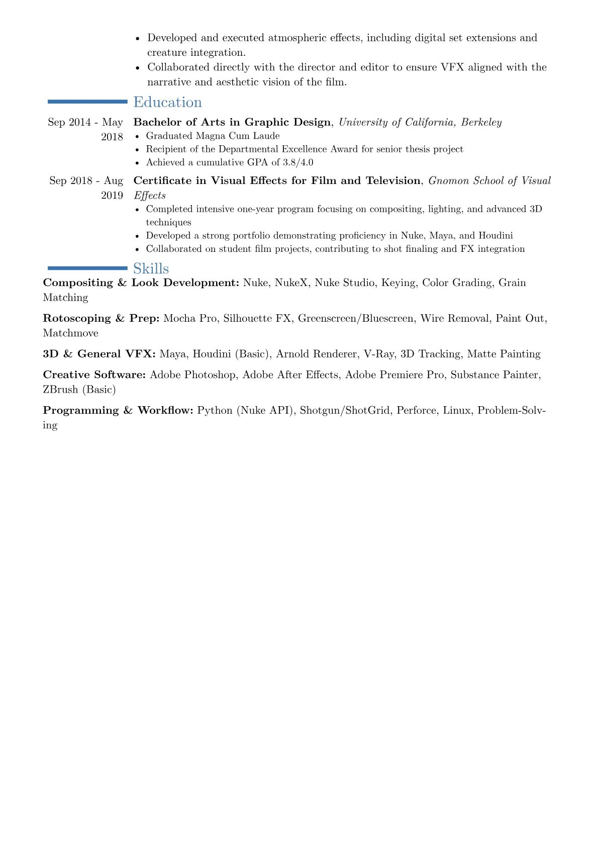 Career changer version - Page 2