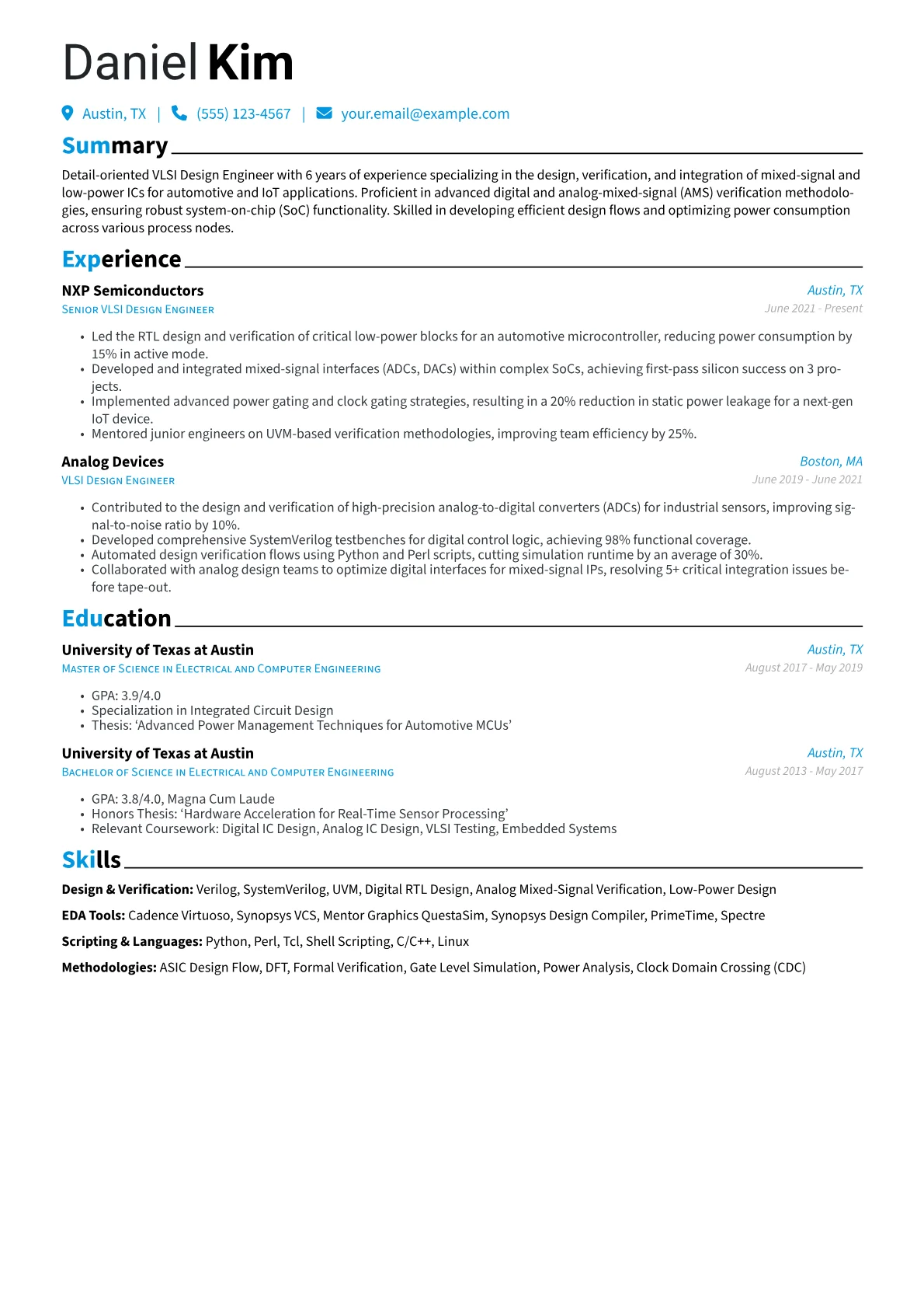 Design & Verification version - Page 1