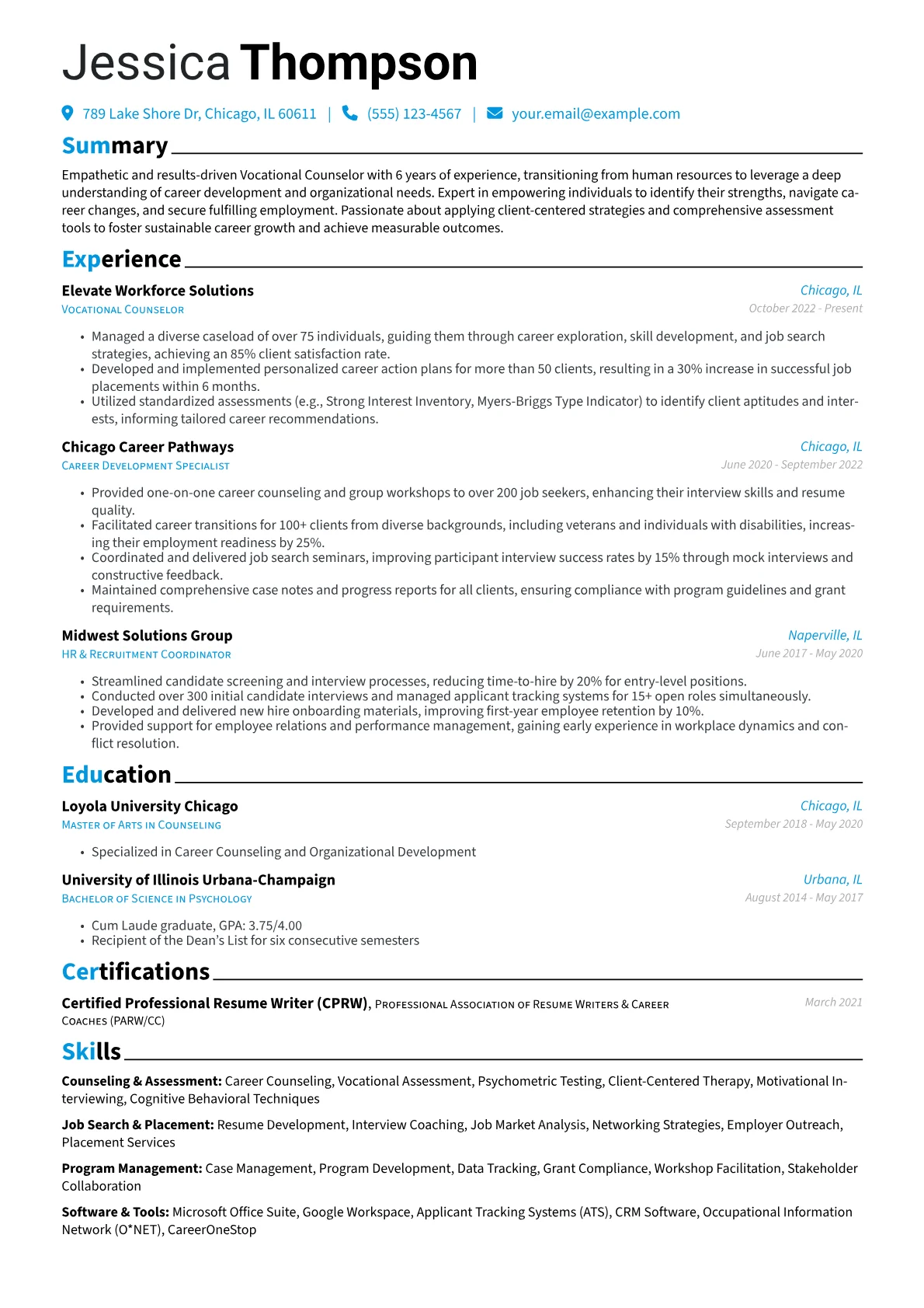 Career changer version - Page 1