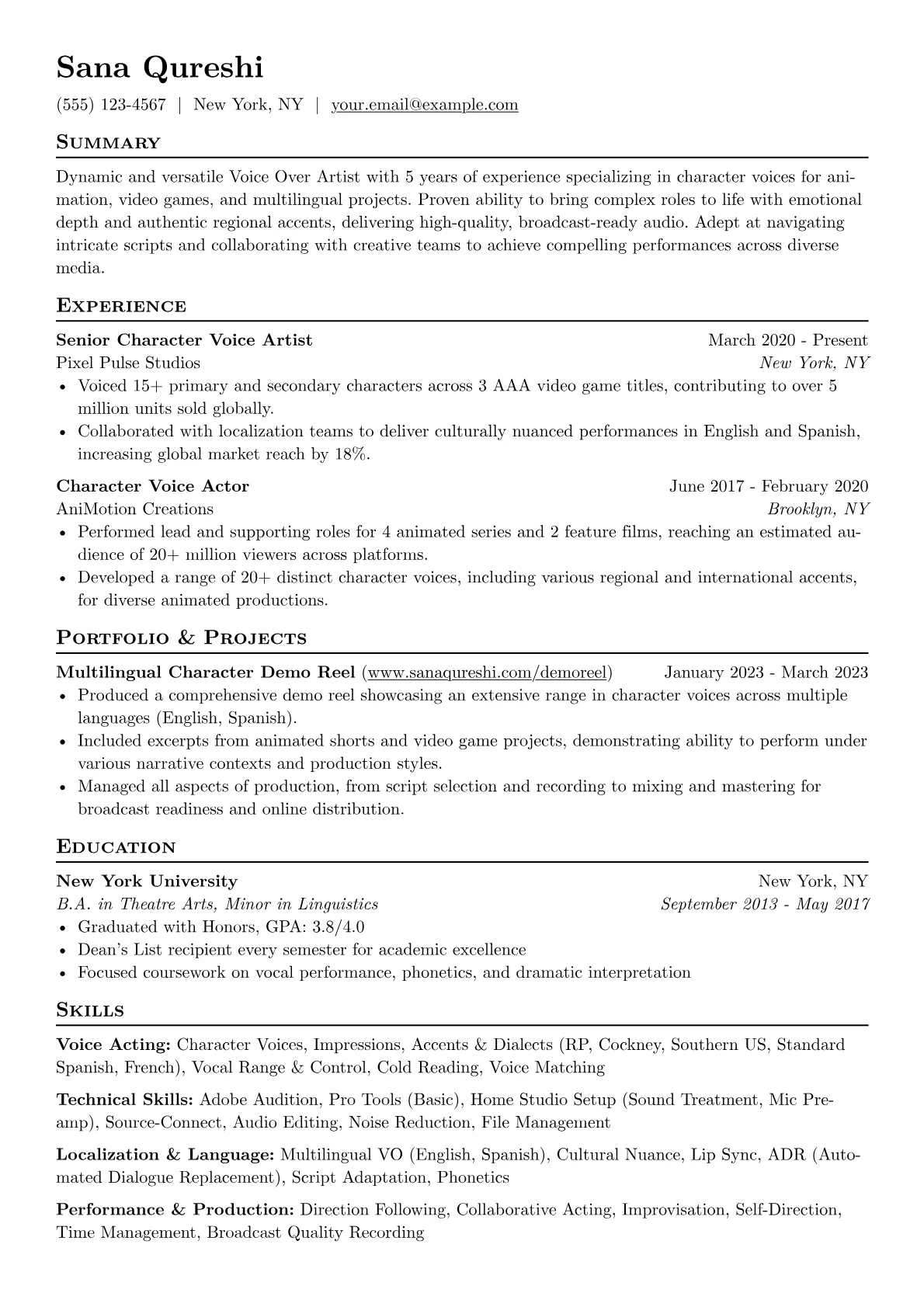 Voice Acting version - Page 1