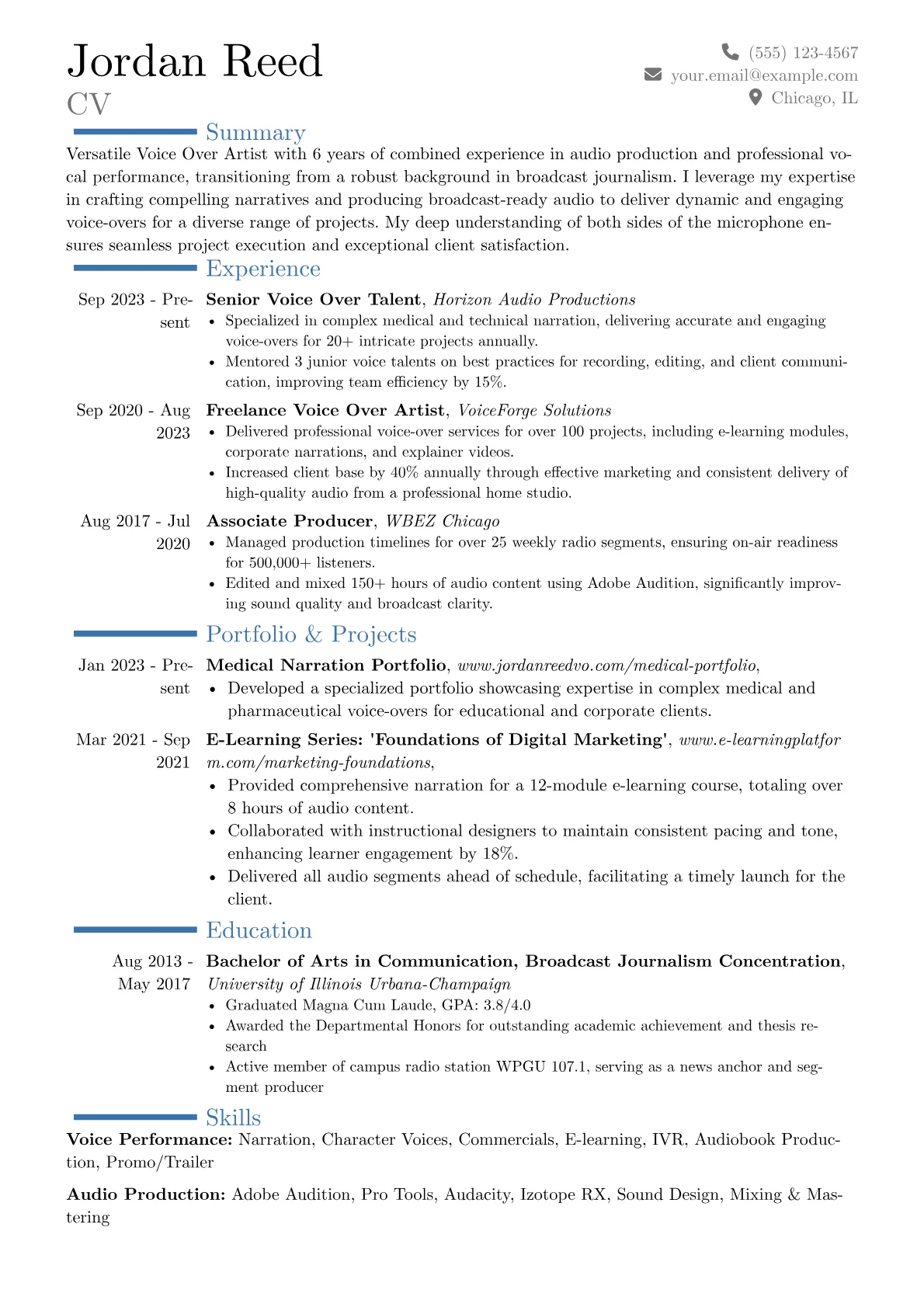 Career changer version - Page 1