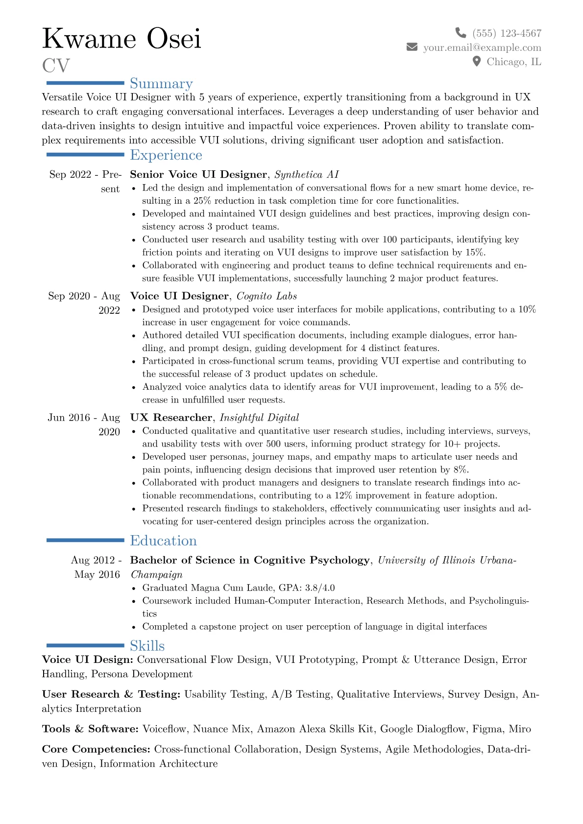 Career changer version - Page 1