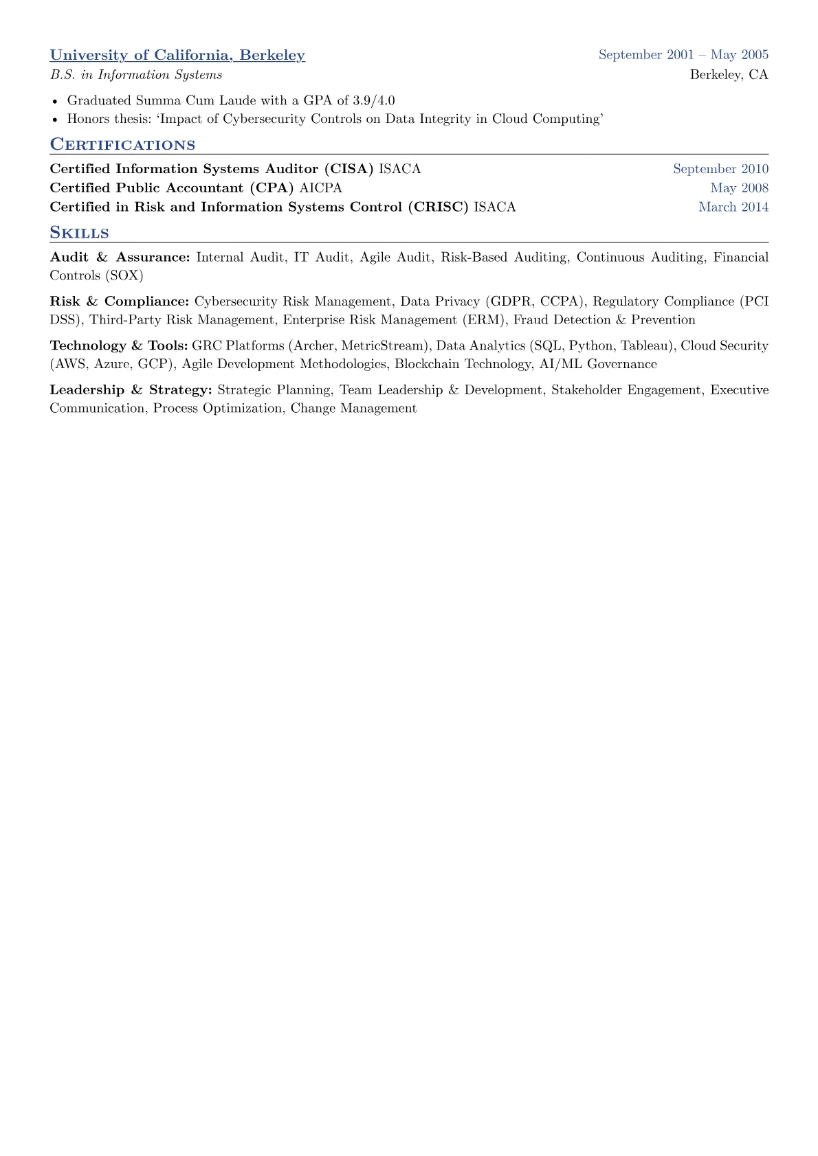 Audit & Assurance version - Page 2
