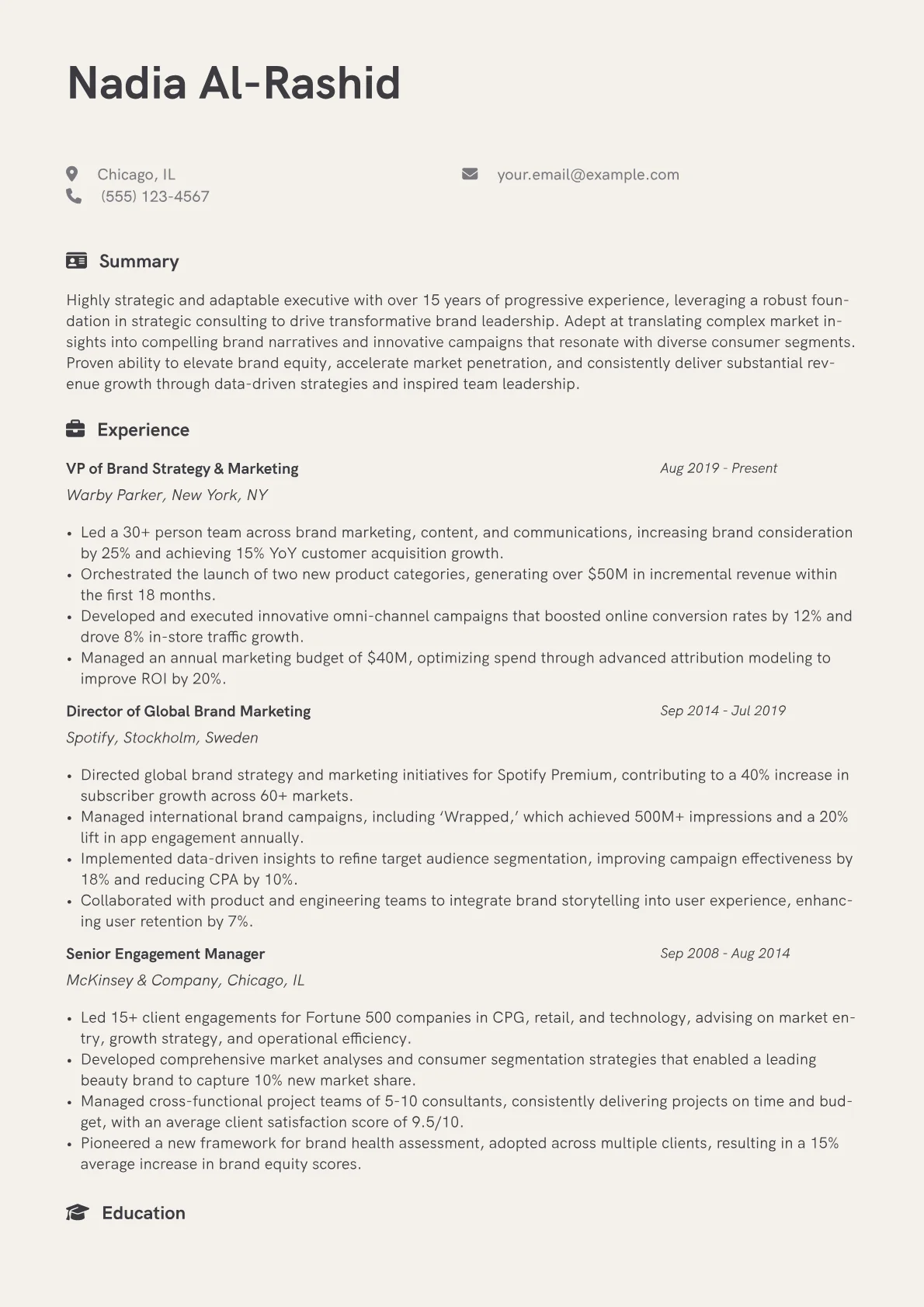 Career changer version - Page 1