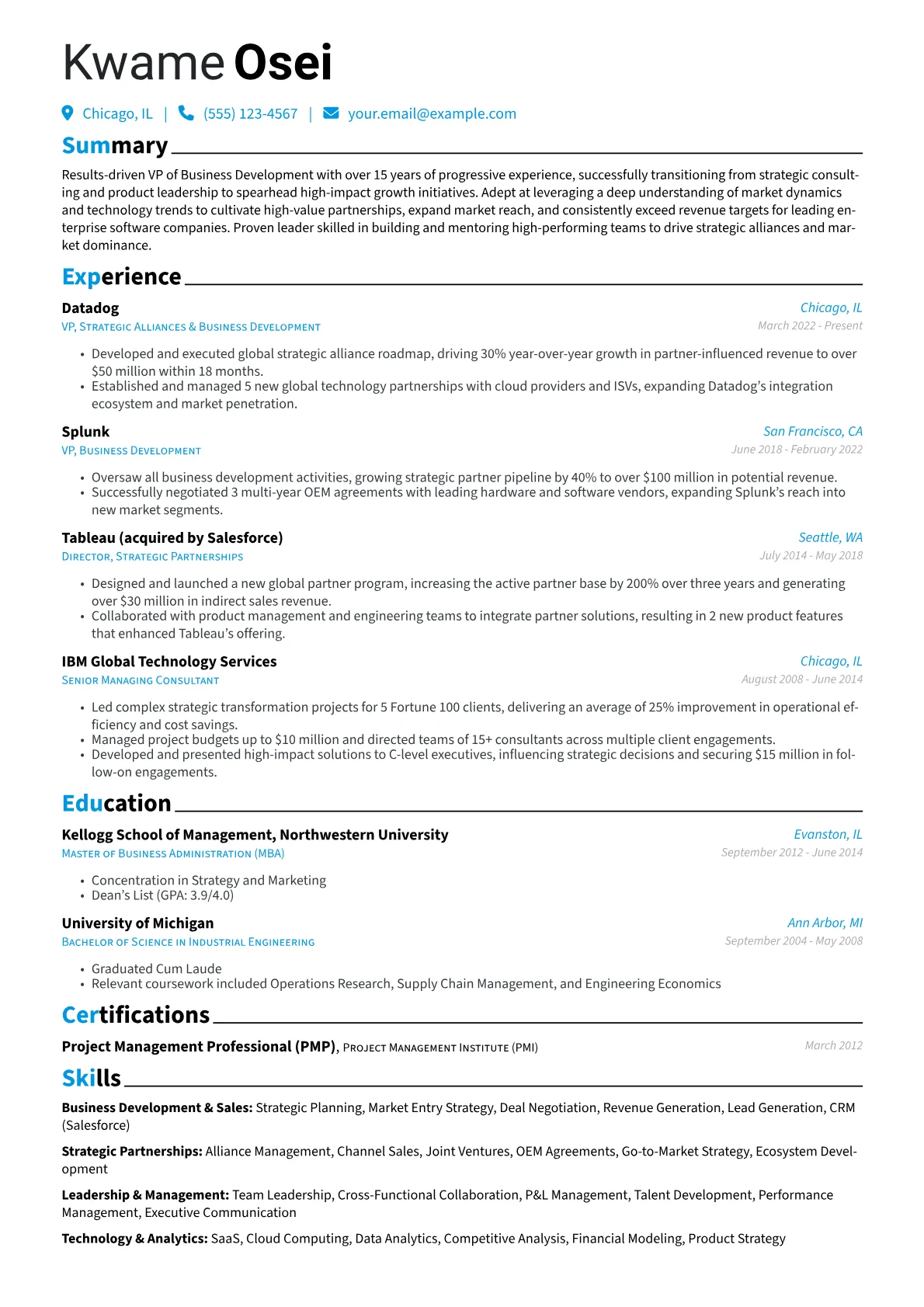 Career changer version - Page 1