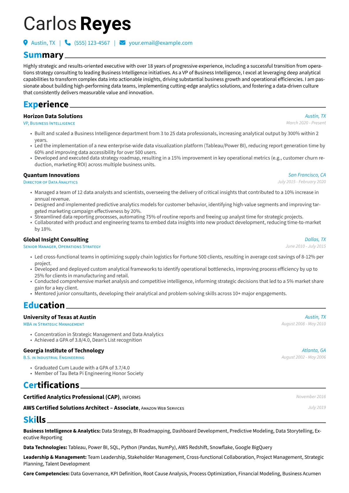 Career changer version - Page 1