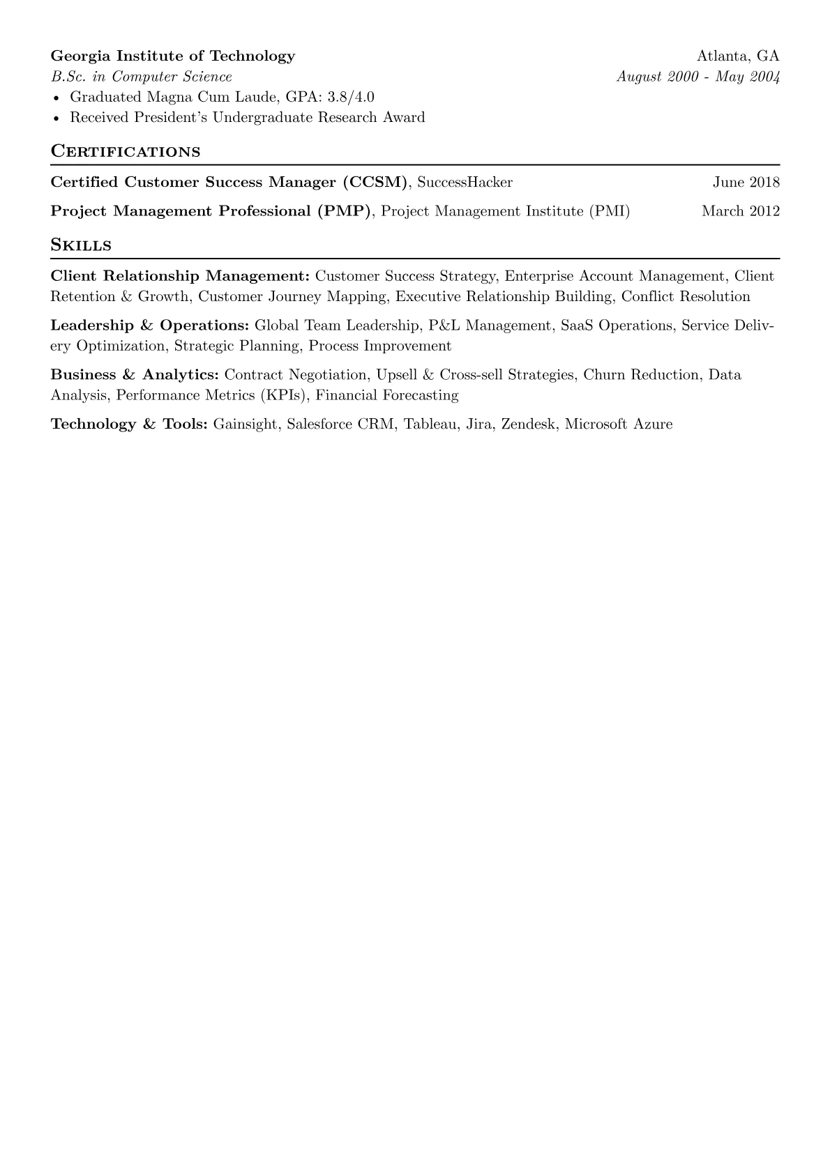 Client Relationship version - Page 2
