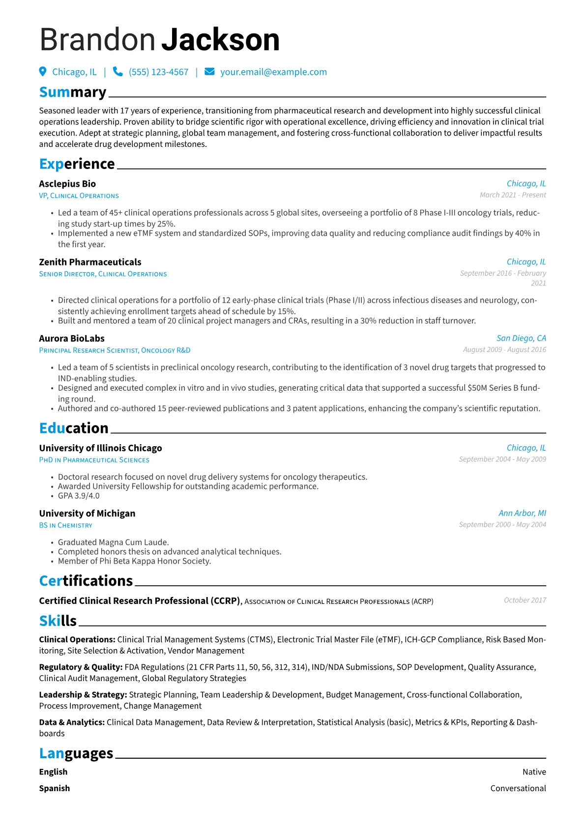 Career changer version - Page 1