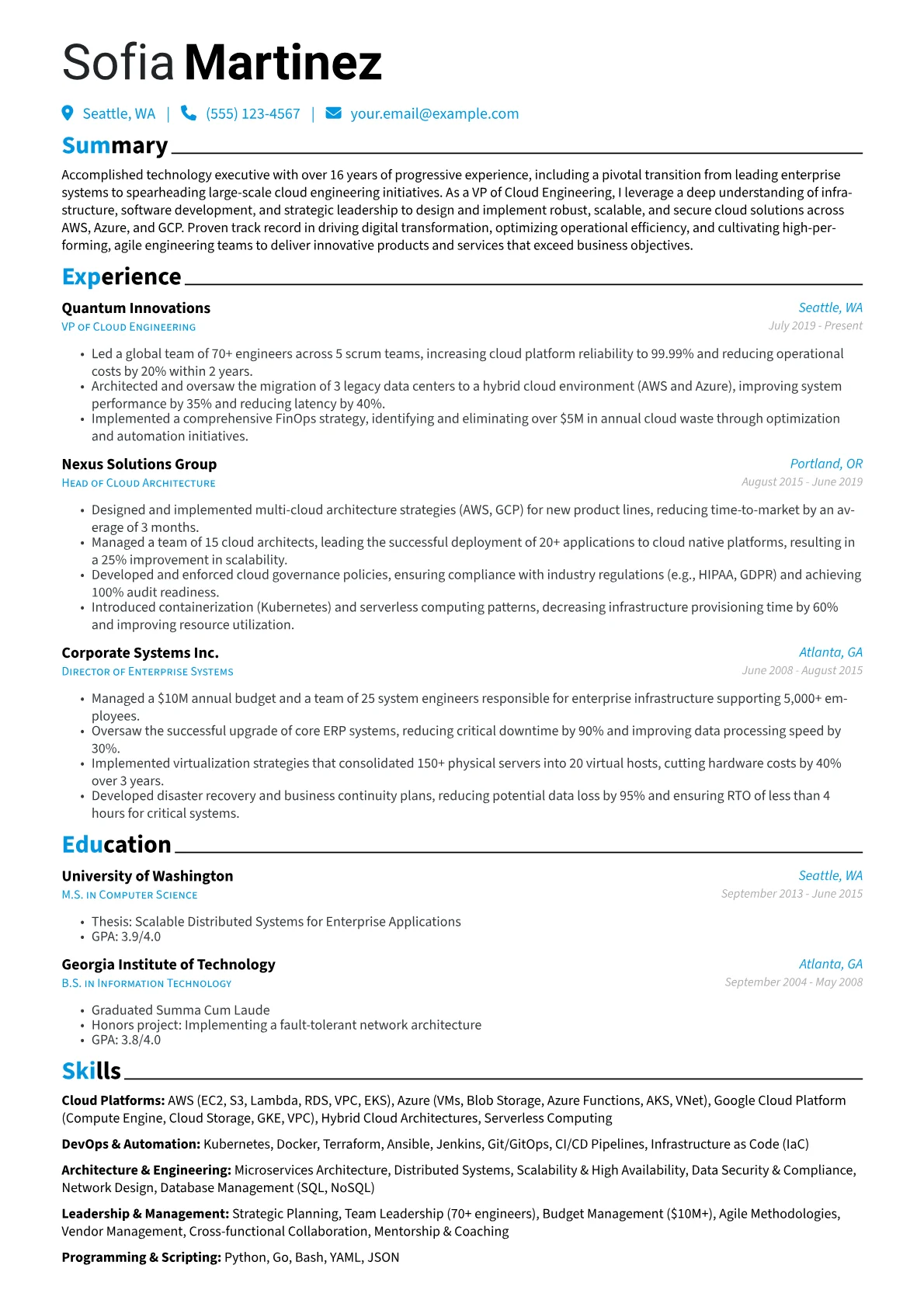 Career changer version - Page 1