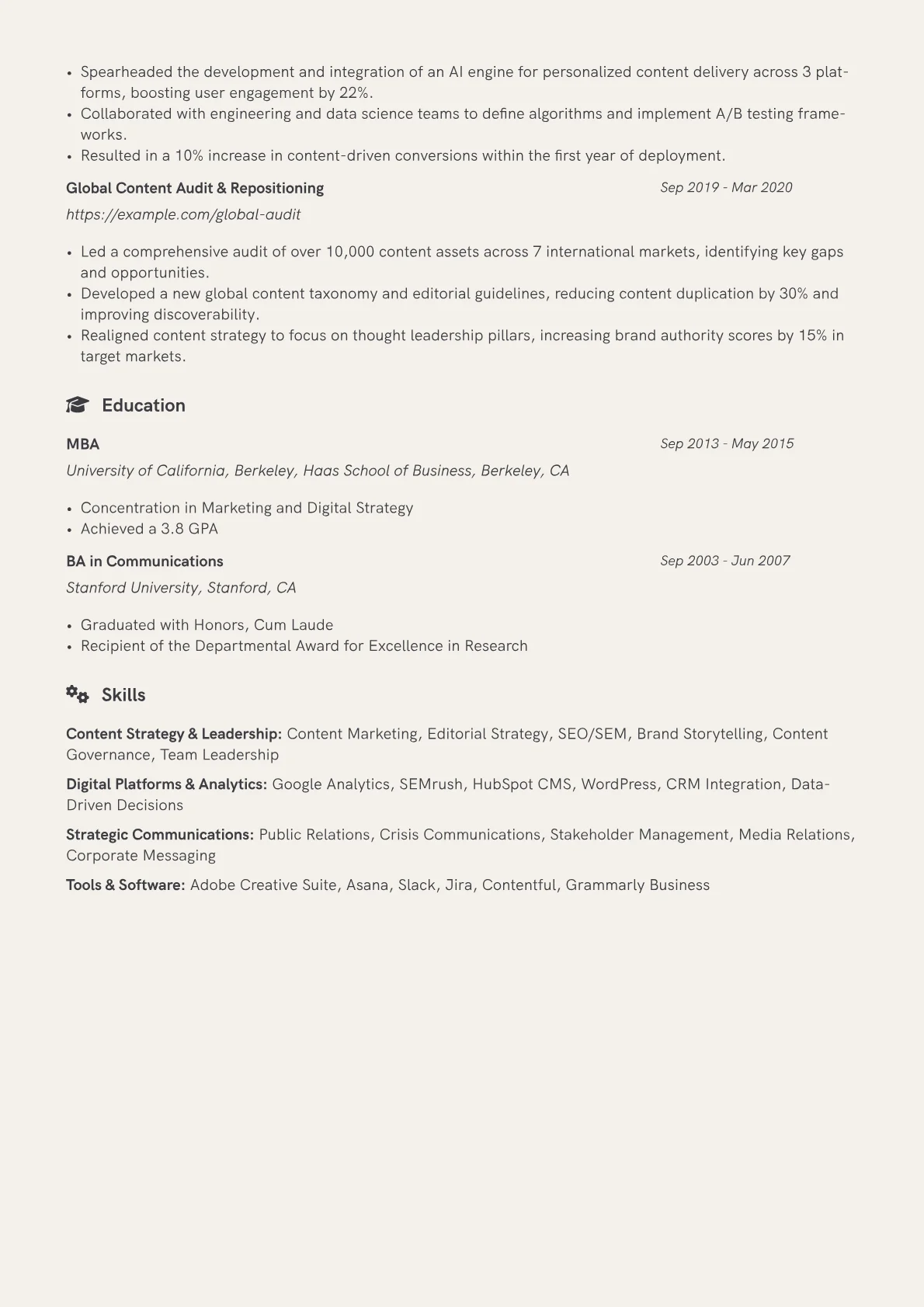 Career changer version - Page 2