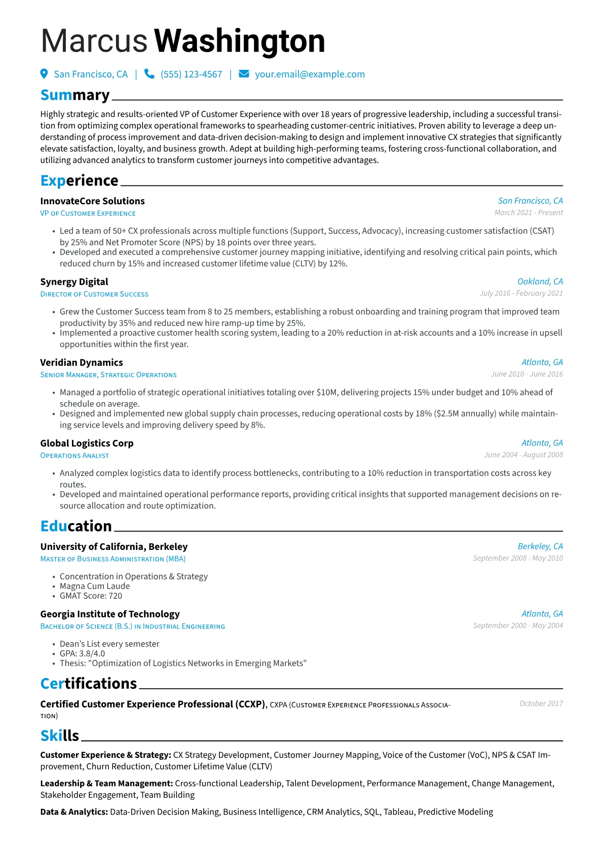 Career changer version - Page 1