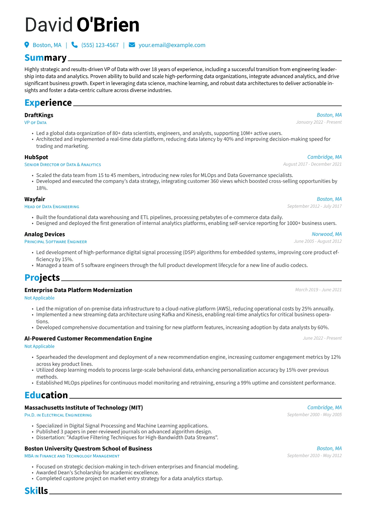 Career changer version - Page 1