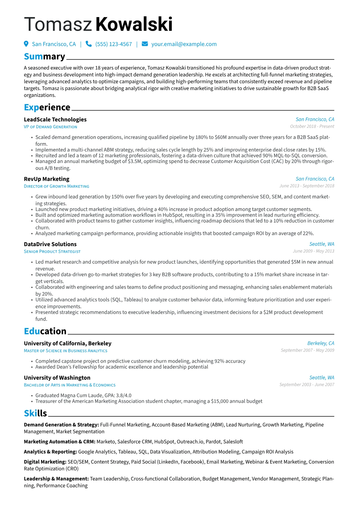 Career changer version - Page 1