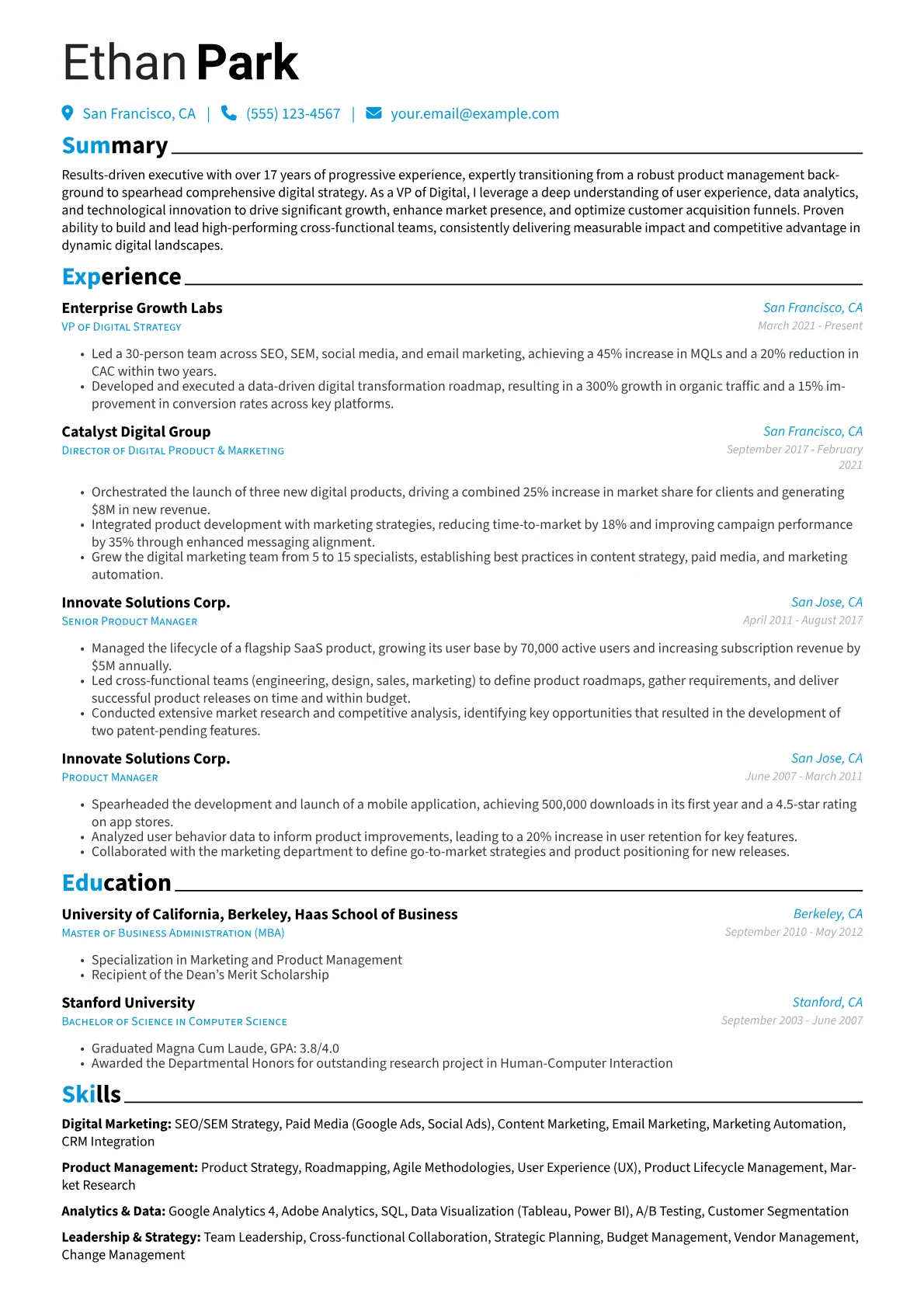 Career changer version - Page 1