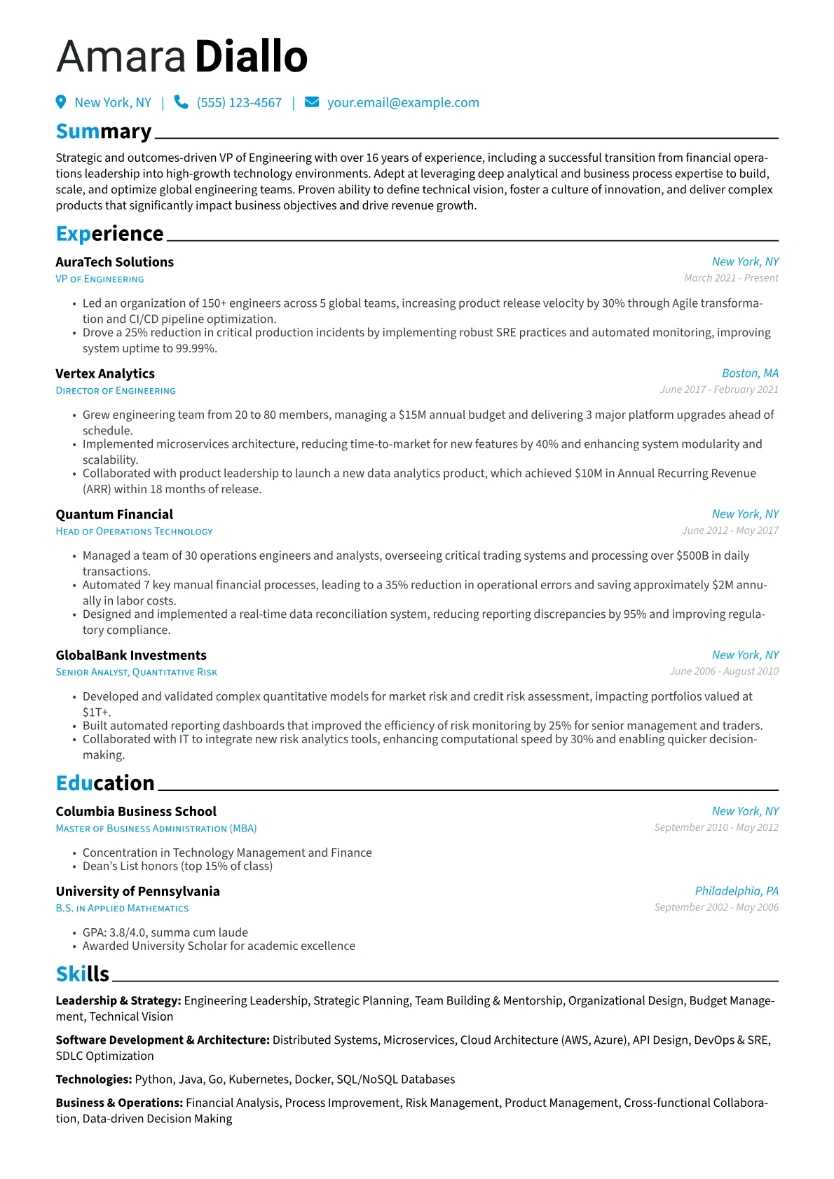 Career changer version - Page 1