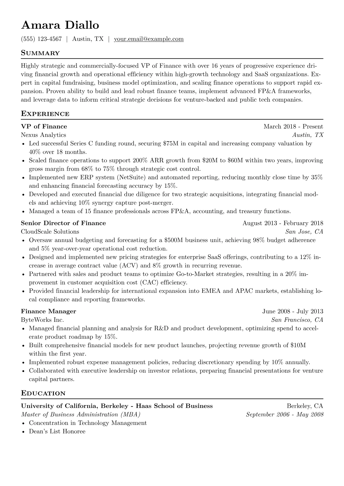 Tech Finance VP version - Page 1