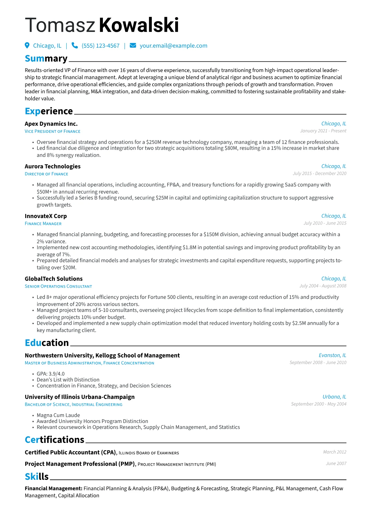 Career changer version - Page 1